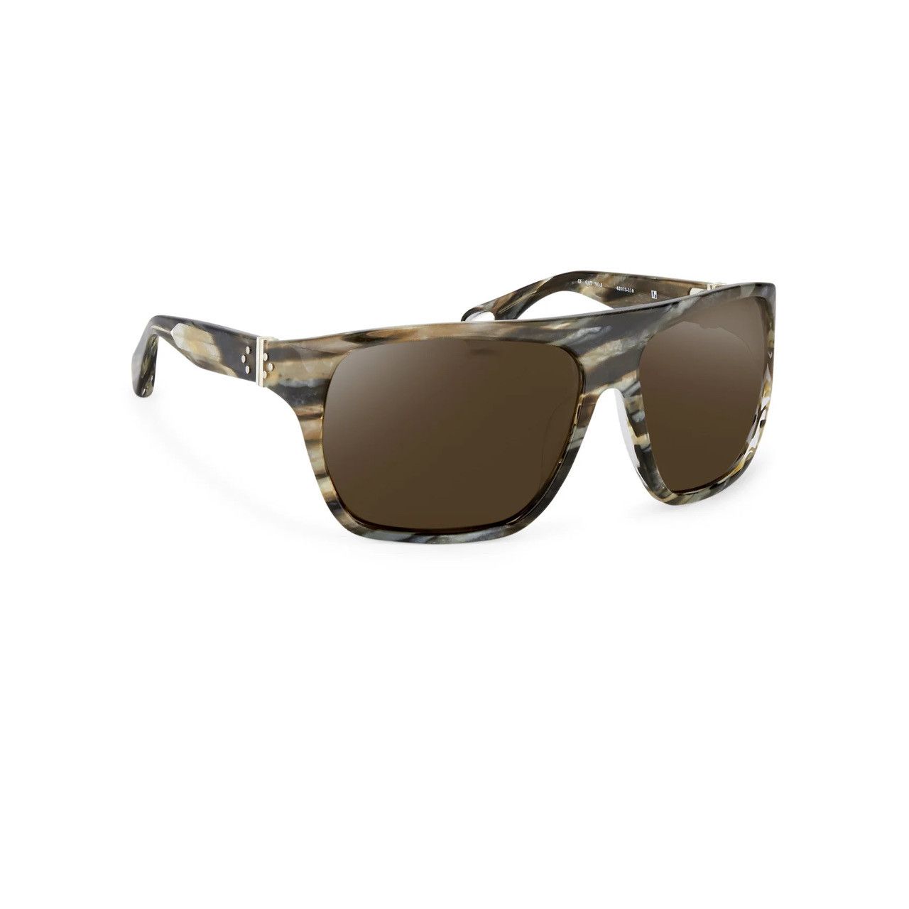 Ann Demeulemeester Ann Demeulemeester Sunglasses Oversized Brown and Green Size ONE SIZE - 2 Thumbnail