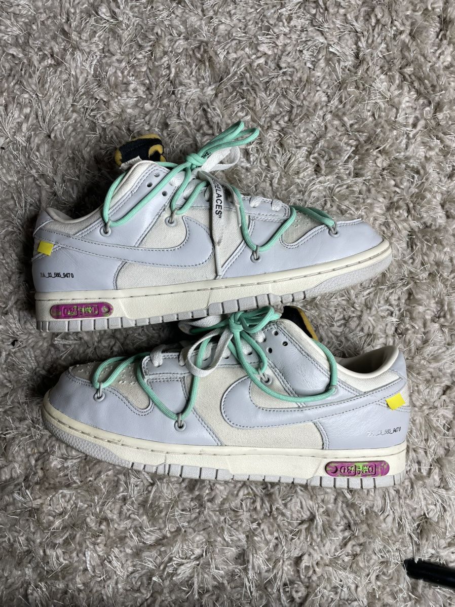 Nike × Off-White Nike x Off White Dunk Low Lot 04 Size US 9 / EU 42 - 2 Thumbnail