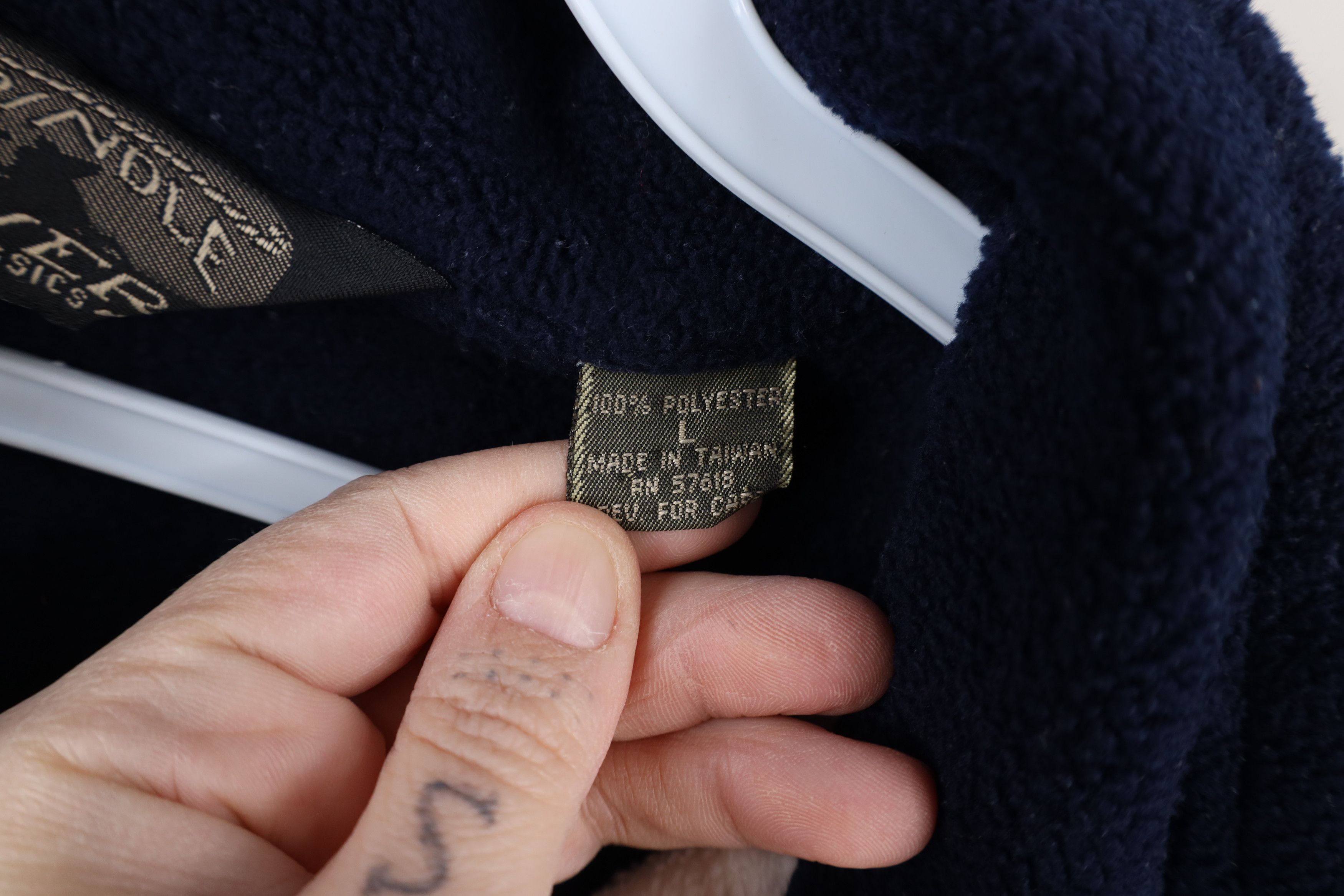 Vintage Vintage 90s Streetwear Half Zip Fleece Pullover Sweater Size L / US 10 / IT 46 - 8 Thumbnail