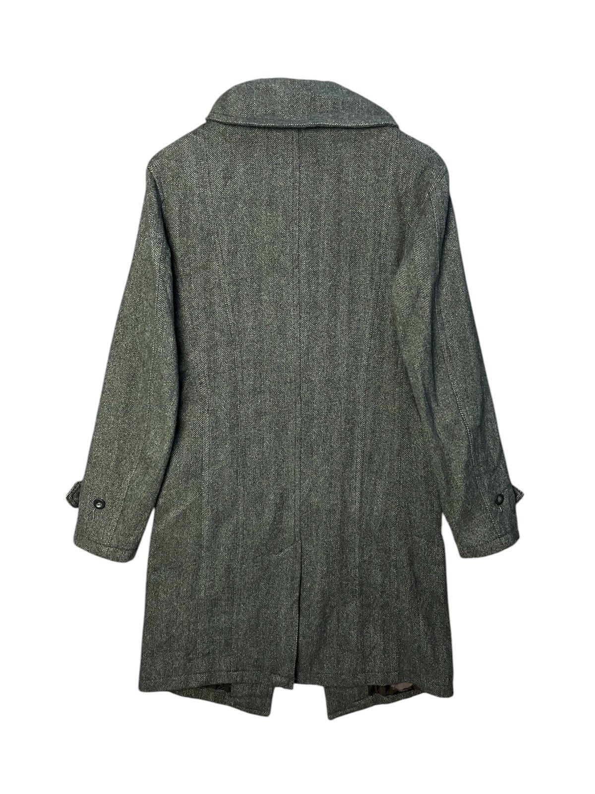 ジャケット・アウター Tornado Mart double zip draped wool coat Tornado Mart Double Zipper Collar Wool Jacket - www.ice4pros.com.br