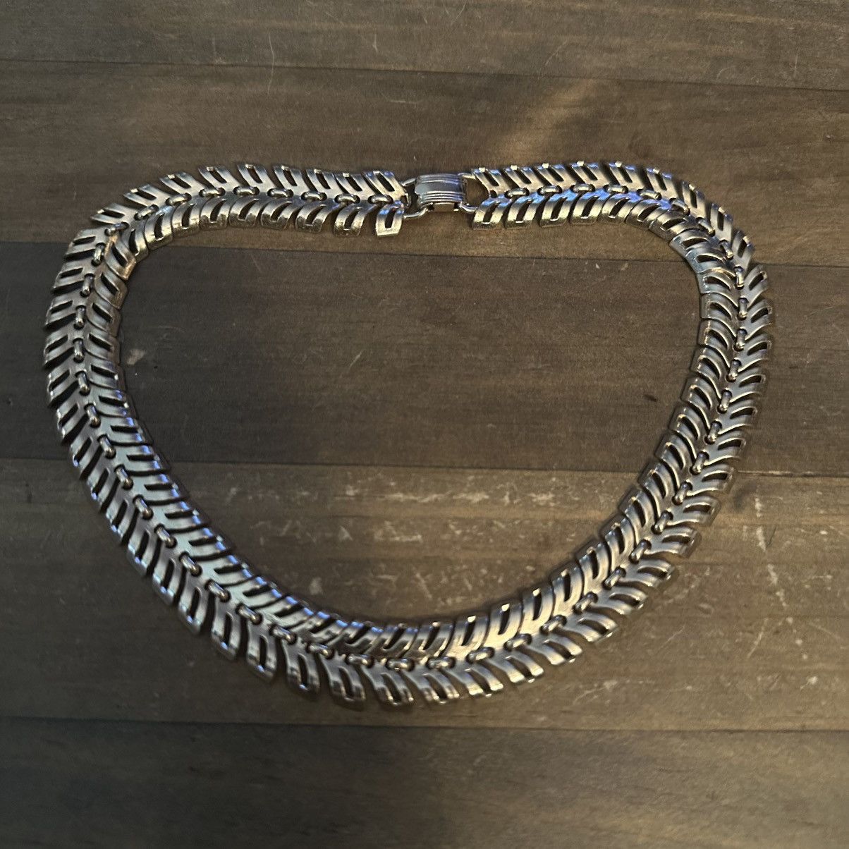 Vintage Vintage Coro Chevron link collar necklace Size ONE SIZE - 2 Thumbnail