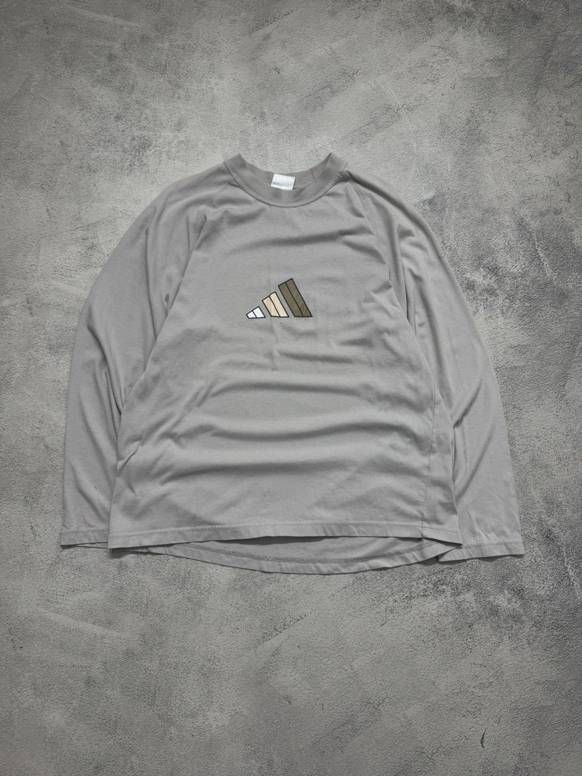 Adidas Vintage Adidas Big Logo Long Sleeve 90’s Size US L / EU 52-54 / 3 - 1 Thumbnail