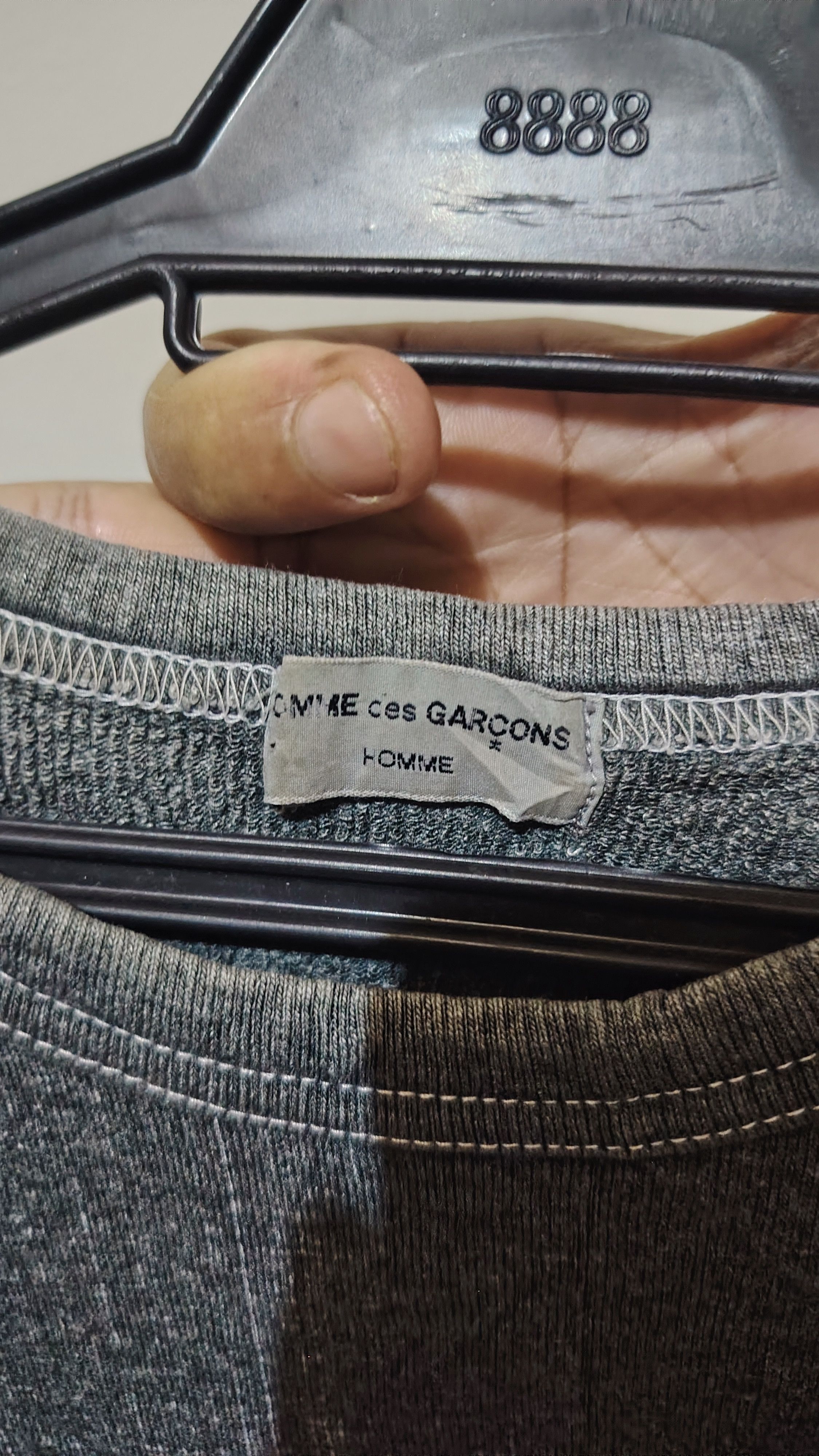 Comme des Garcons VINTAGE Ad 1998 Comme Des Garçons Homme Linen Jumper Japan Size US M / EU 48-50 / 2 - 3 Thumbnail