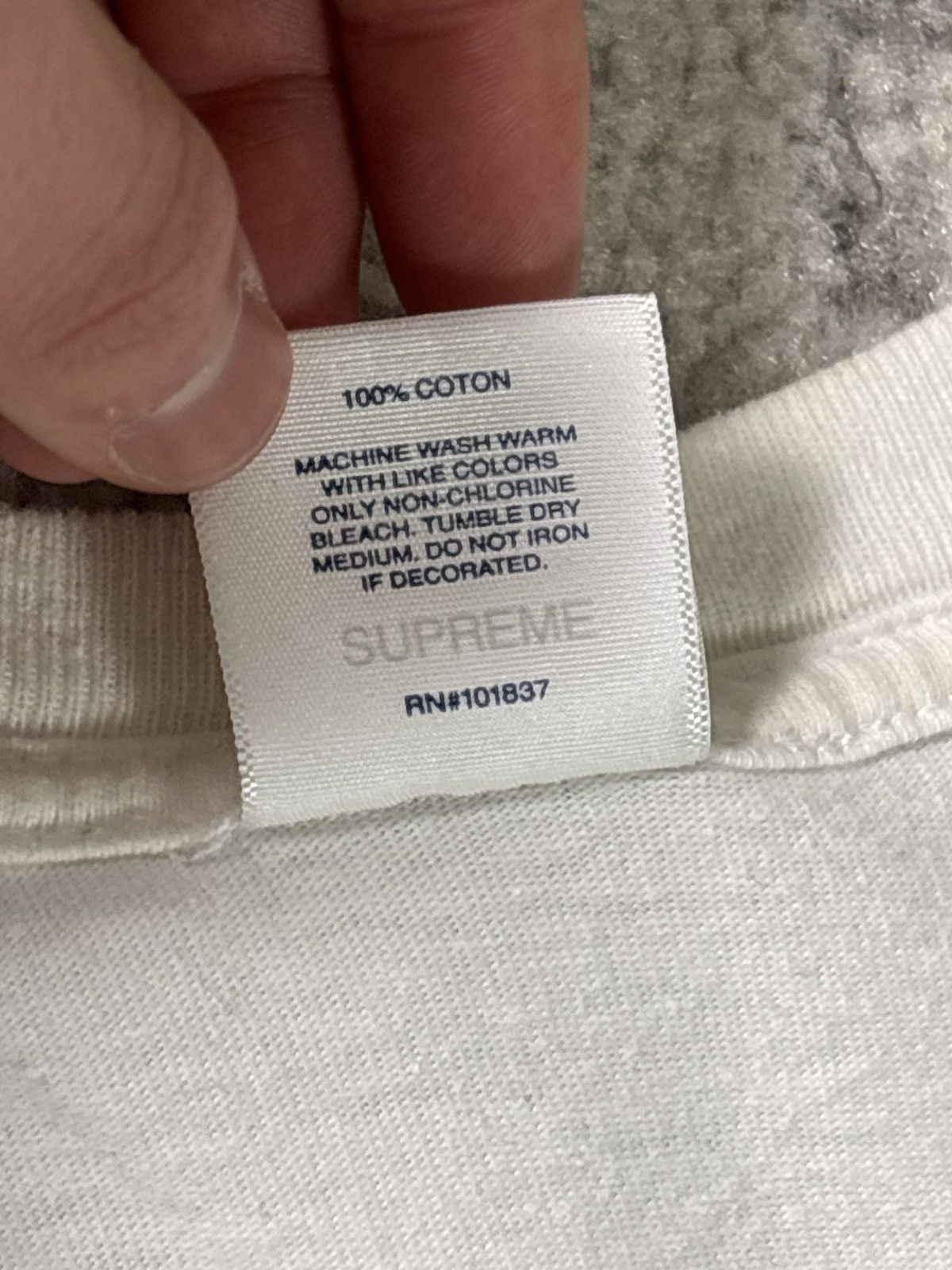Supreme × Yohji Yamamoto SUPREME YOHJI YAMAMOTO WHITE T SHIRT Size US M / EU 48-50 / 2 - 4 Thumbnail