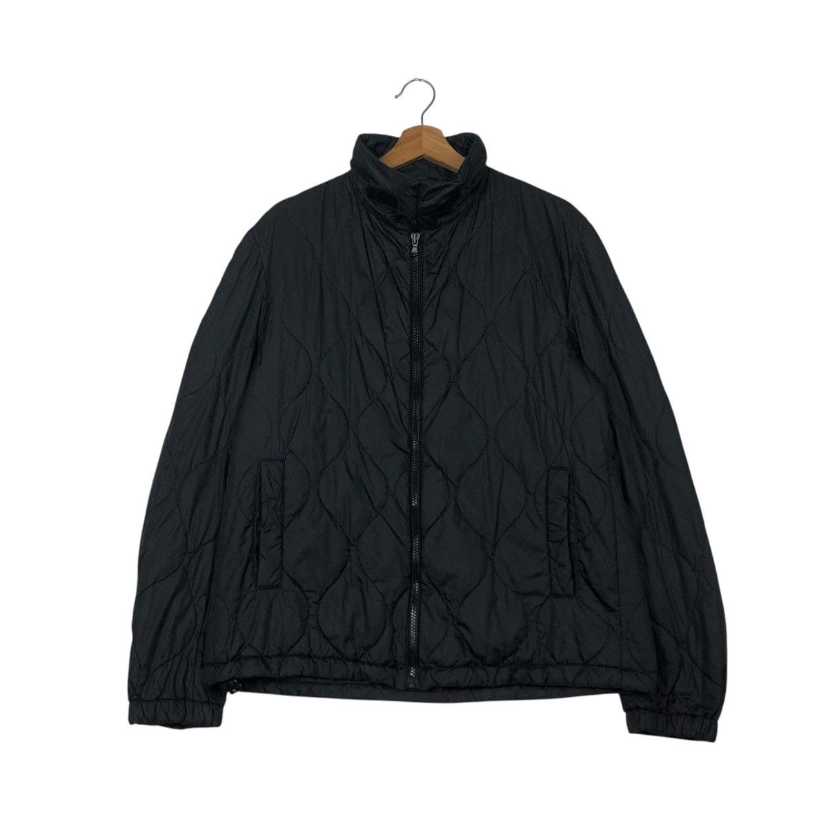 Yohji Yamamoto 🔥VINTAGE Y’S ASPESI YOHJI YAMAMOTO DOUBLE LAYER BIKER JACKET Size US M / EU 48-50 / 2 - 18 Thumbnail
