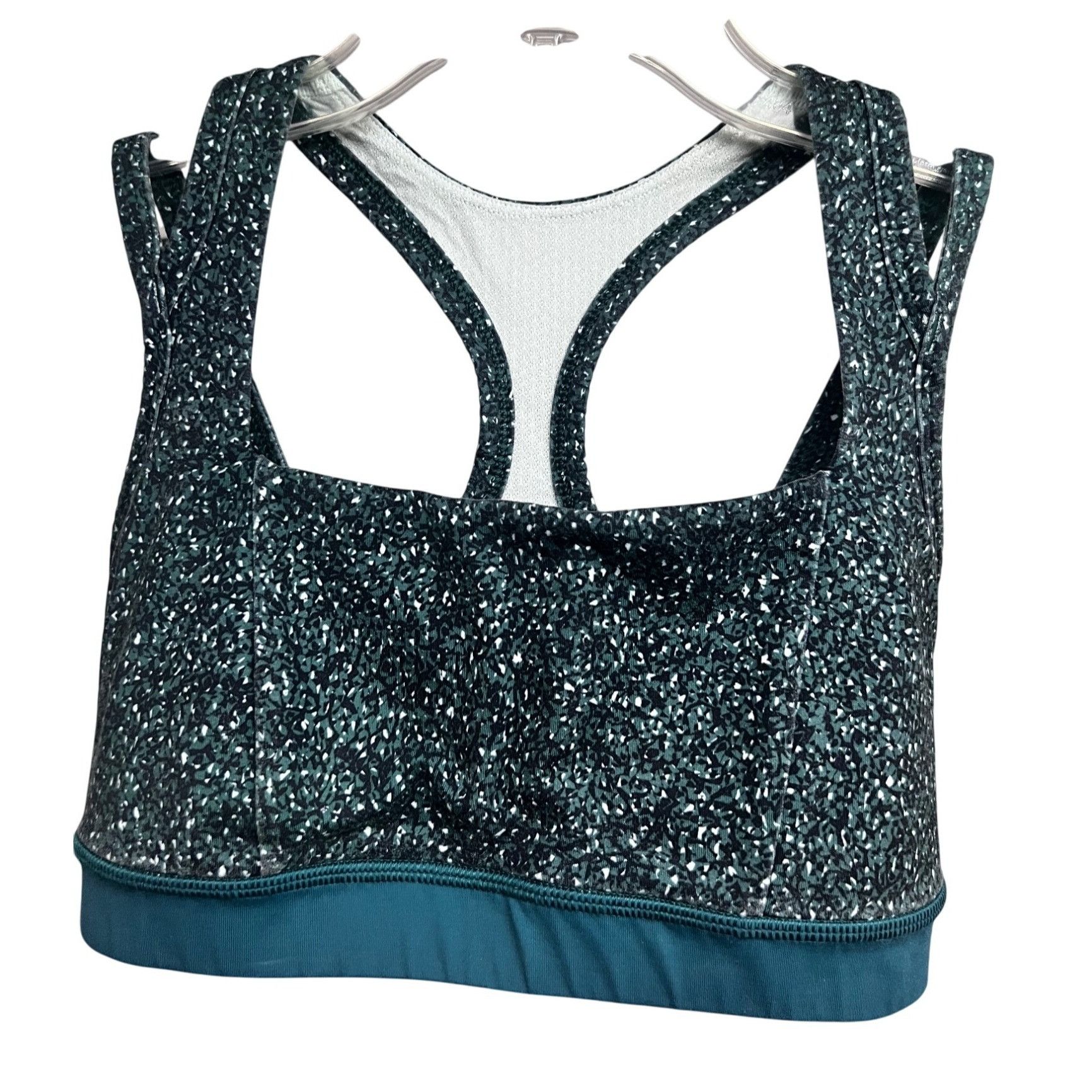 Lululemon Lululemon Splendour Sports Bra Flashback Static Seamist Fora Size ONE SIZE - 6 Thumbnail