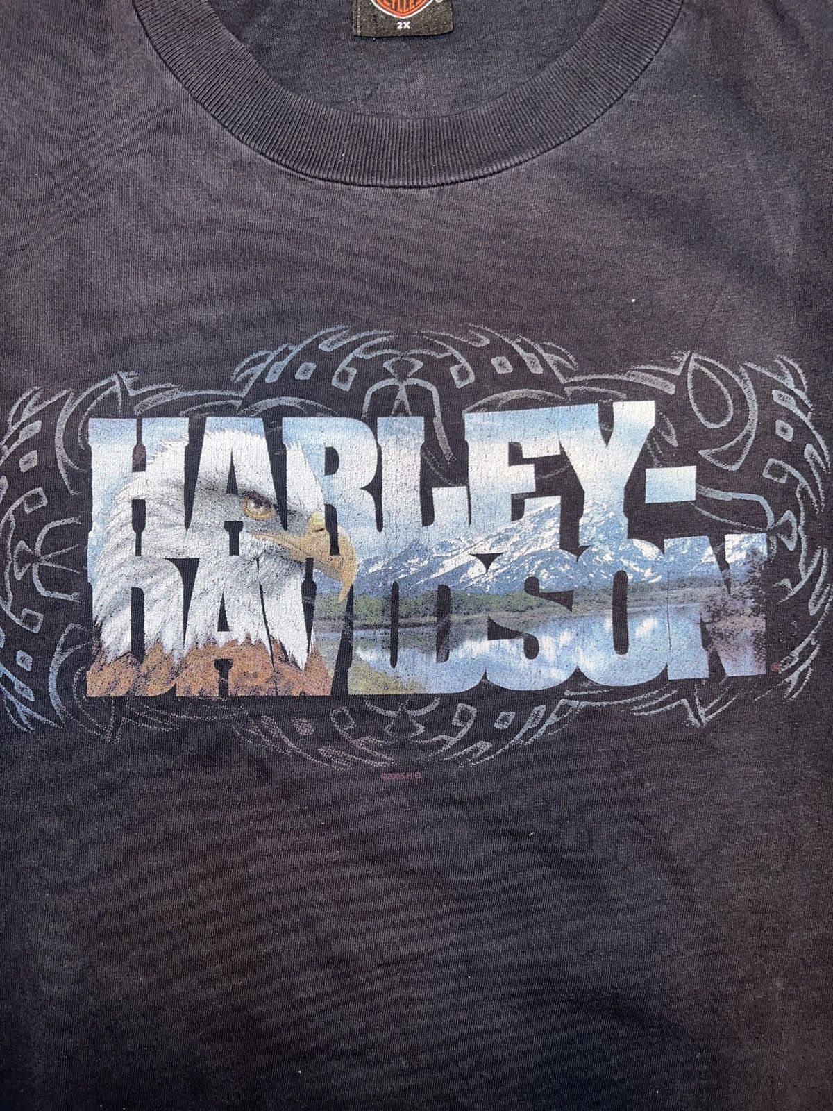 Harley Davidson Vintage Harley-Davidson Shirt 2XL Eagle Size US XXL / EU 58 / 5 - 2 Thumbnail