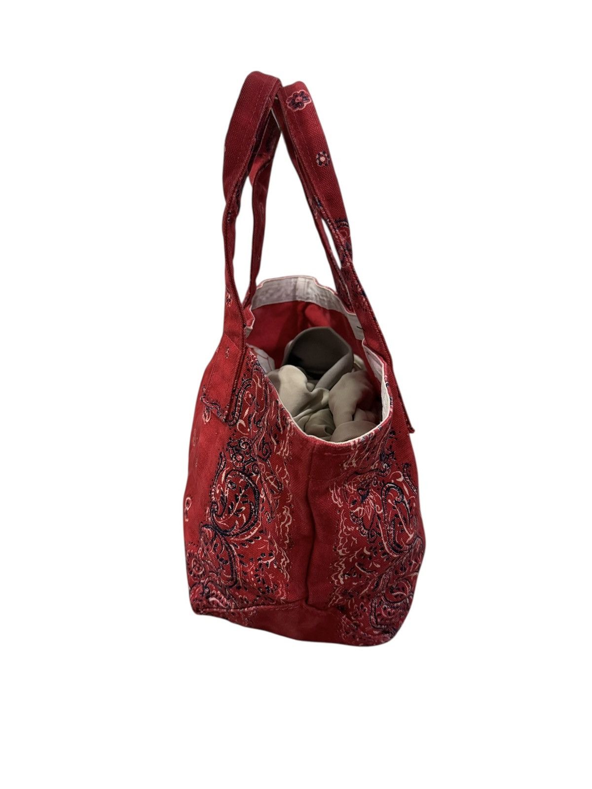 45rpm × Kapital 45RPM RED BANDANA TOTE BAG Size ONE SIZE - 4 Thumbnail