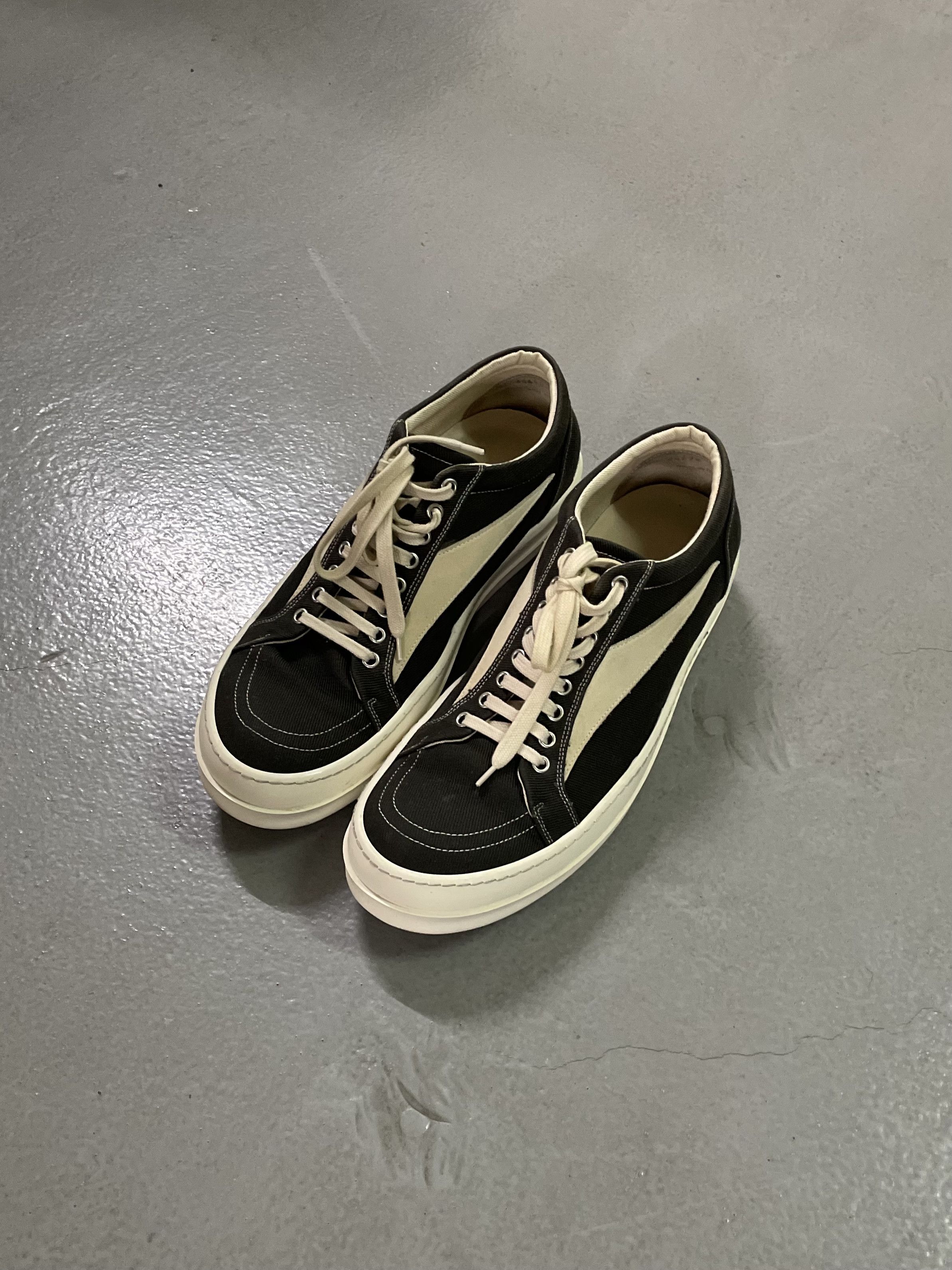 Pre-owned Rick Owens Drkshdw Vintage Sneakers In Black