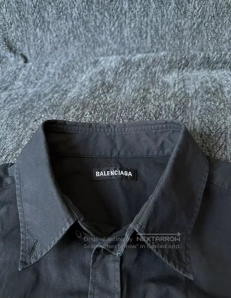 Balenciaga Balenciaga Seven-Language Short Sleeve Shirt. Size US XXL / EU 58 / 5 - 3 Thumbnail