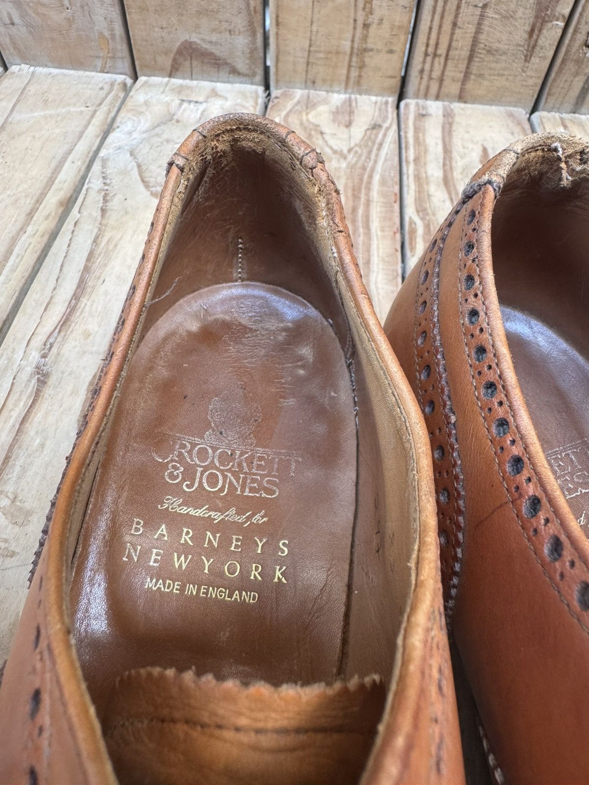 Crockett & Jones Crockett & Jones x Barneys Newyork Men’s dress shoes US 9.5D Size US 9.5 / EU 42-43 - 16 Thumbnail