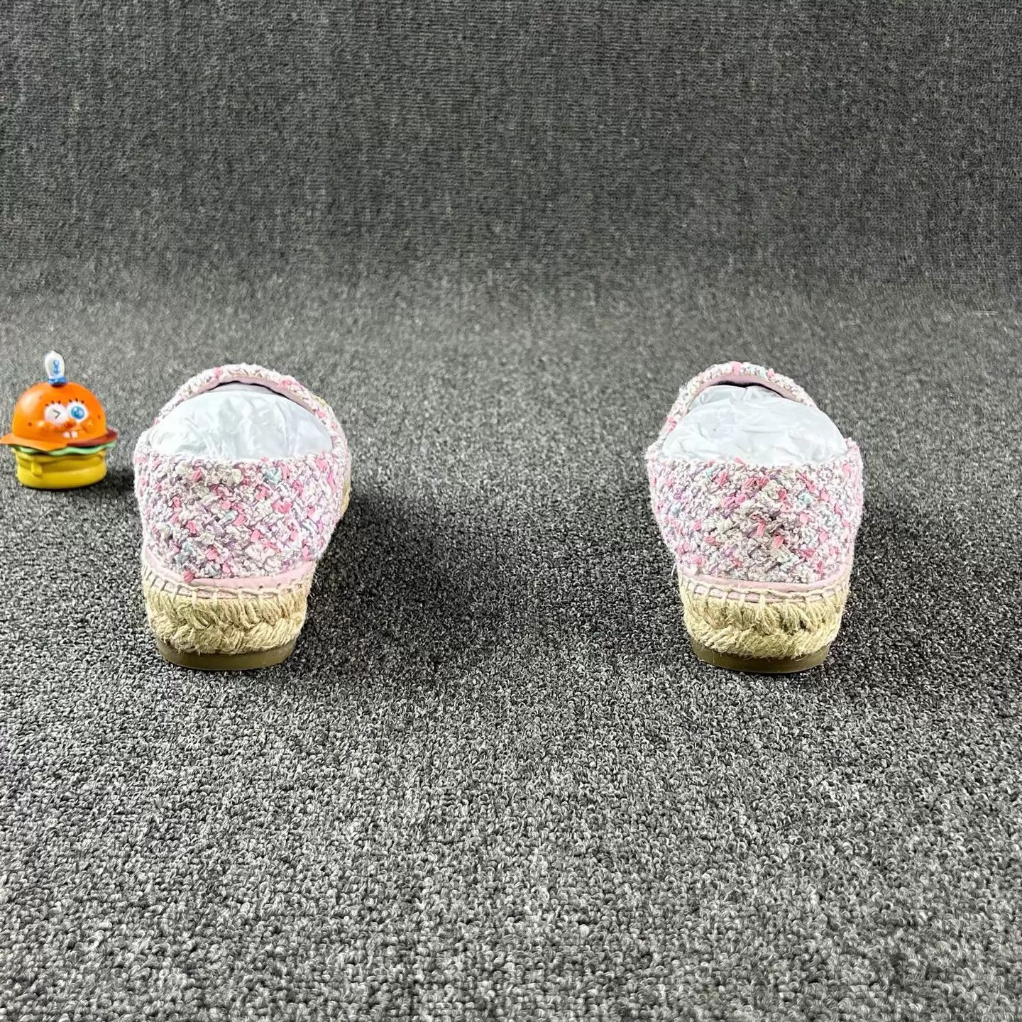 Chanel Chanel tweed fisherman shoes gold CC 37 like new HB6094 Size US 6.5 / IT 36.5 - 5 Thumbnail