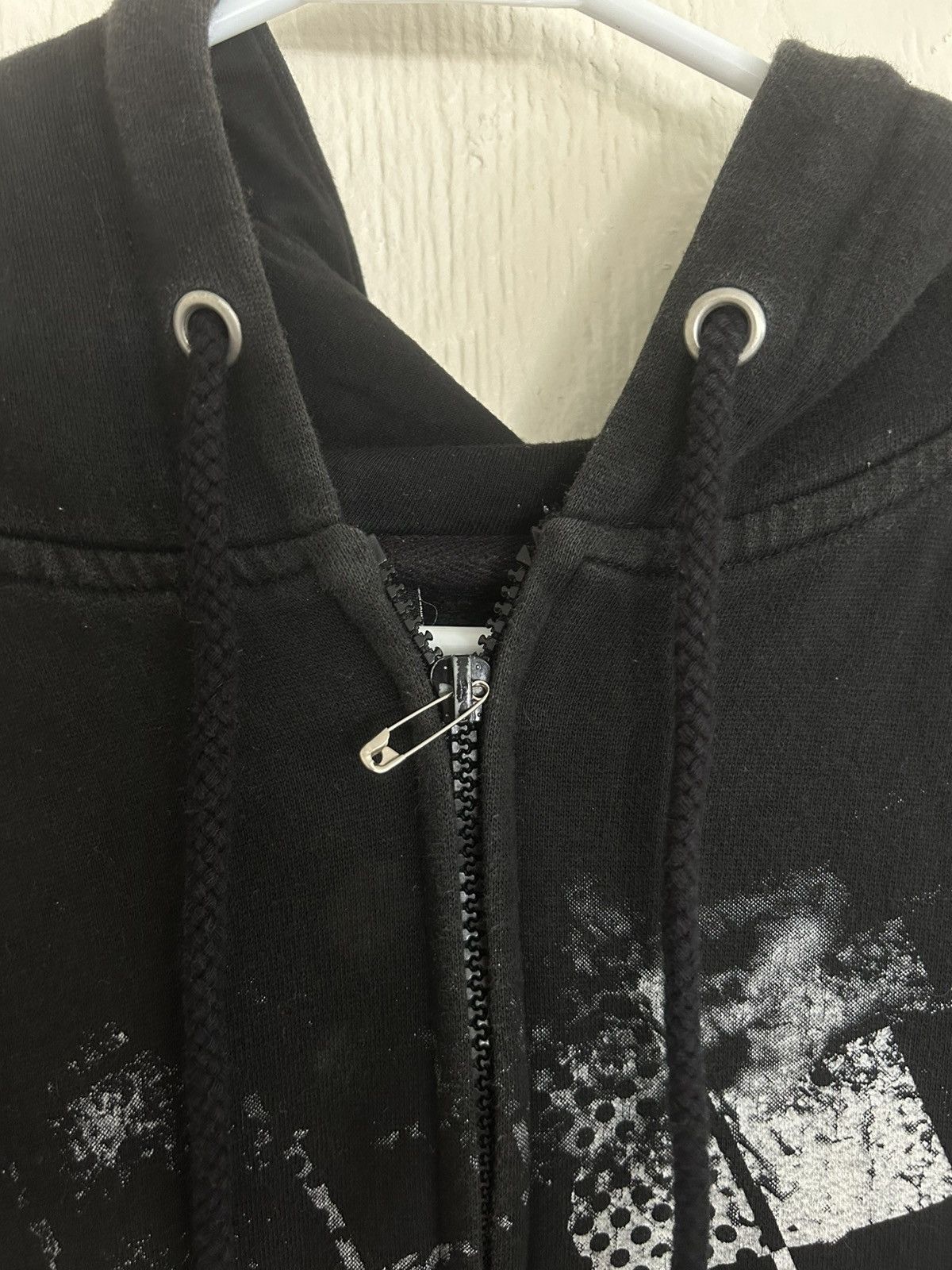 Vintage 08 The Dark Knight Heath Ledger Joker Zip Up Hoodie Size US XXL / EU 58 / 5 - 4 Thumbnail