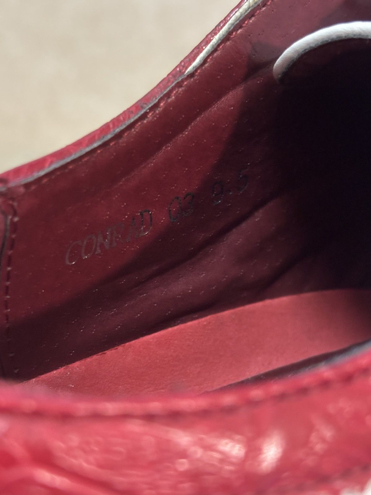 Other Men's Parrazo Italian Conrad Wing Tip shoes (9.5) Size US 9.5 / EU 42-43 - 5 Thumbnail