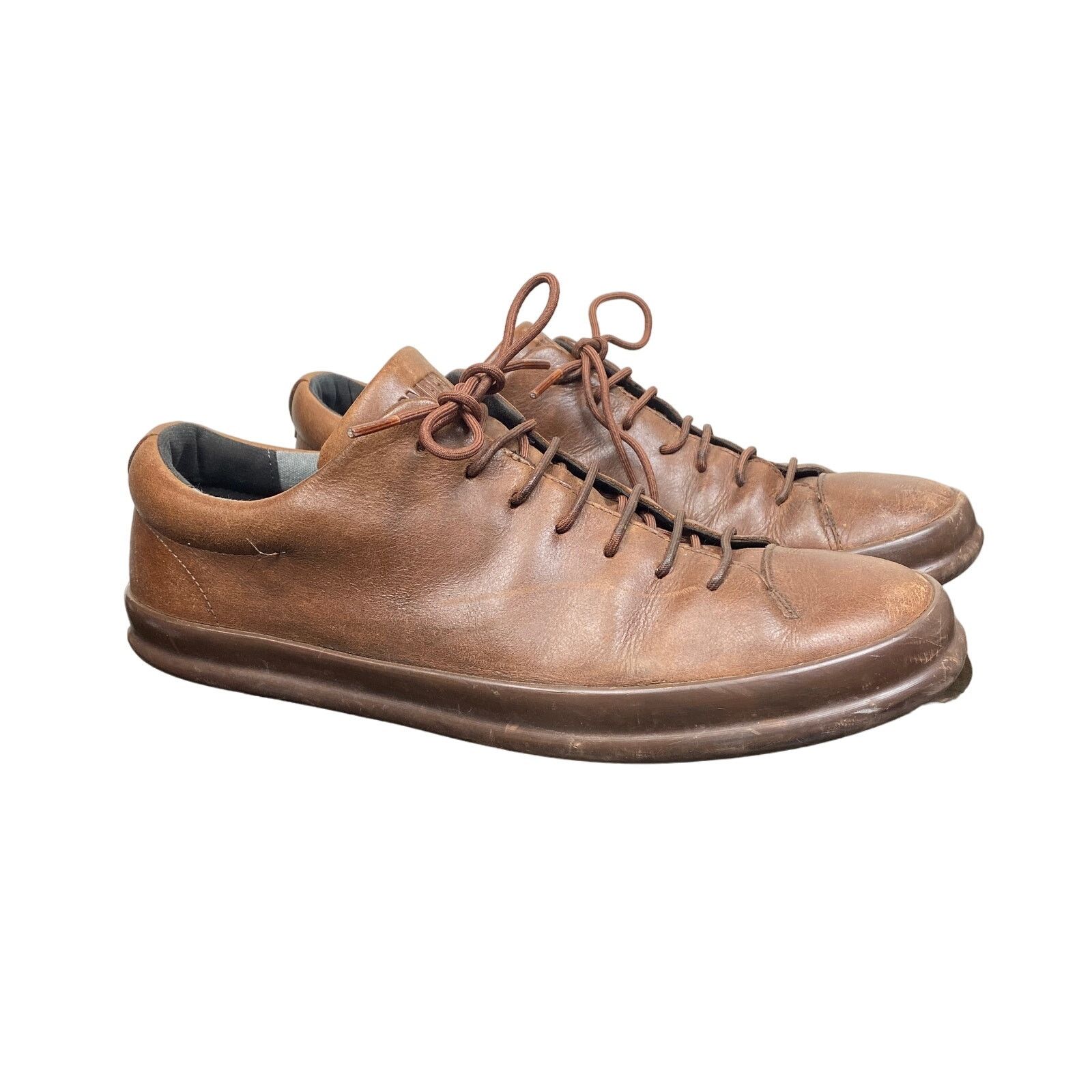 Camper Camper Chasis Casual Brown Lace Up Shoes Men's 41 US 8 Size US 8 / EU 41 - 1 Thumbnail