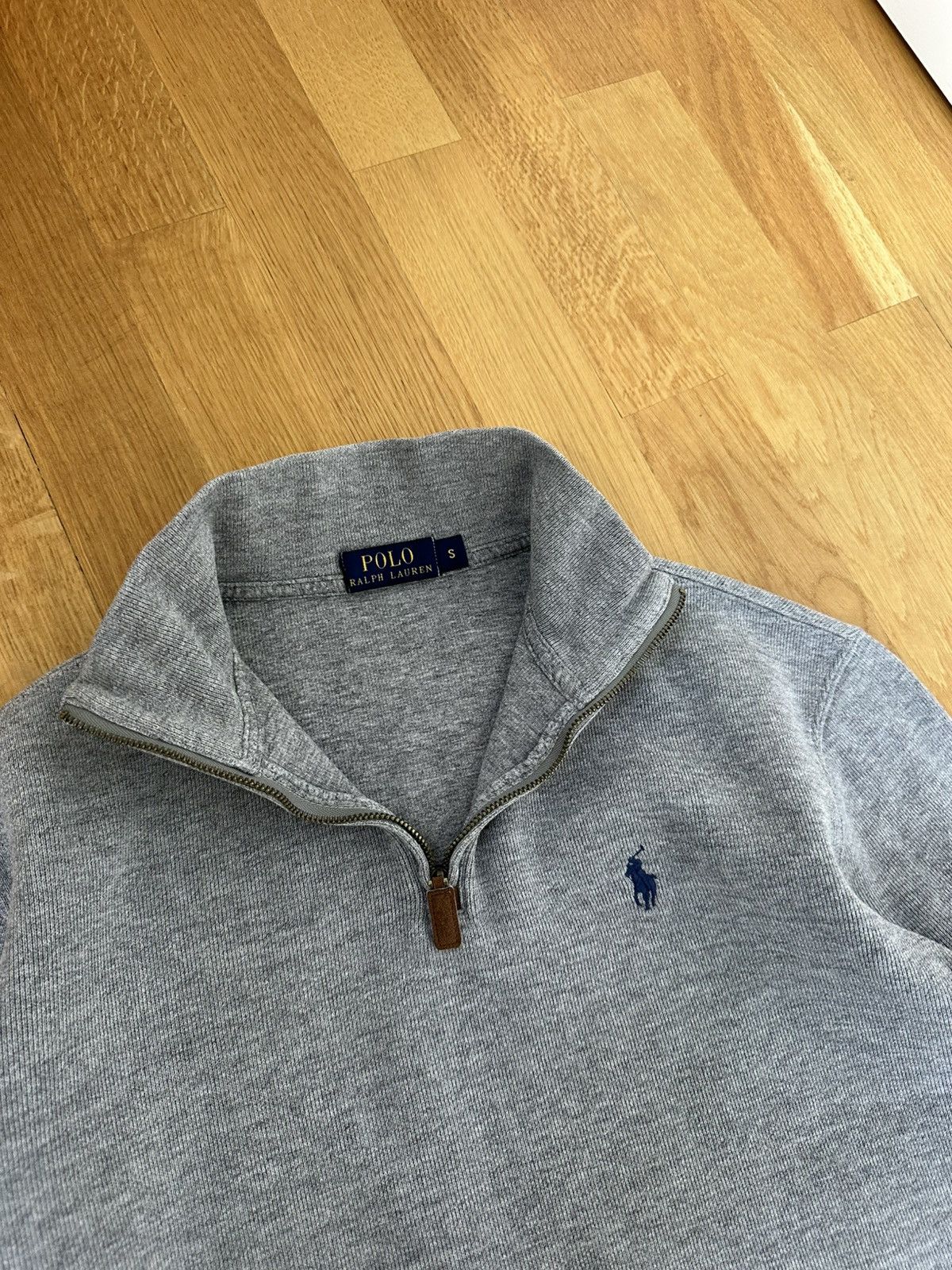 Polo Ralph Lauren Vintage Polo Ralph Lauren 1/3 Zip Sweatshirt Logo Gray Size US XS / EU 42 / 0 - 7 Thumbnail