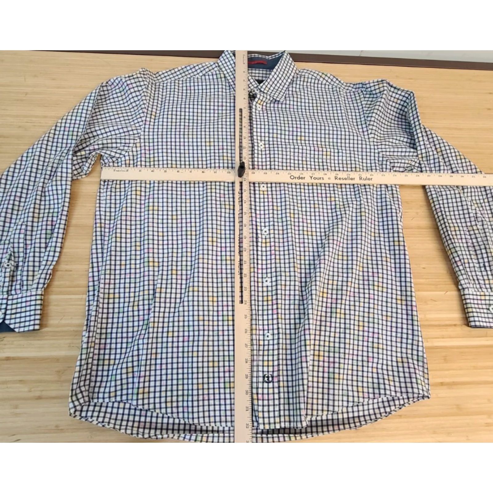 BUGATCHI BUGATCHI Button-Up Shirt Multicolor XL Men Long Sleeve Casual Dress Shirt Modern Striped Cotton Button Front Collared Classic Fit Size US XL / EU 56 / 4 - 4 Thumbnail