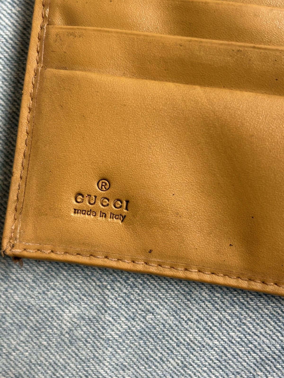 Gucci Vintage Gucci Wallet Size ONE SIZE - 5 Thumbnail