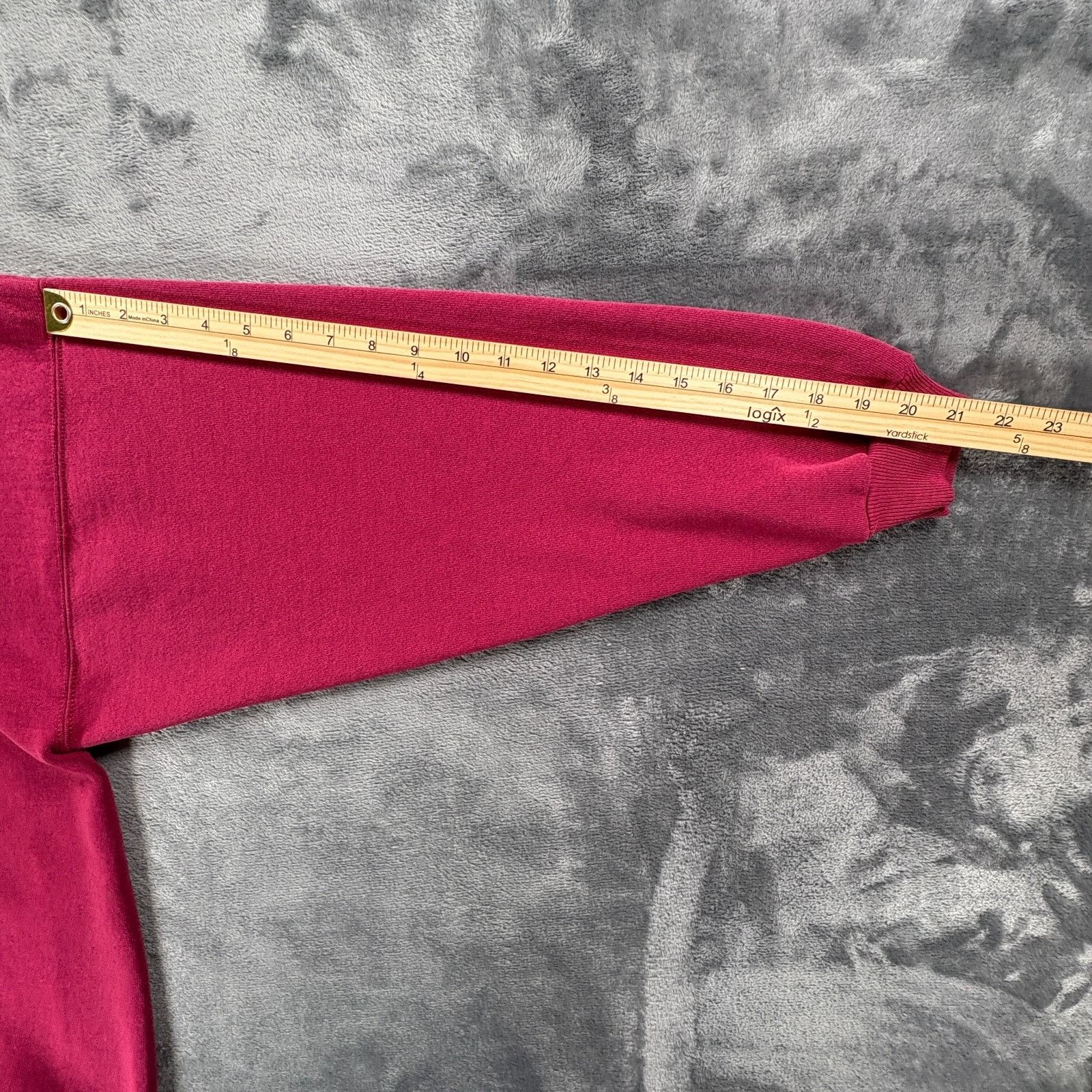 Hanes VTG Hanes Rho Chi Sweatshirt XL Maroon 90s Greek Letter Rush Size US XL / EU 56 / 4 - 8 Thumbnail