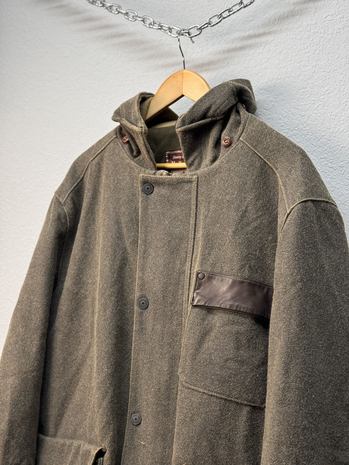 Marlboro Vintage Marlboro Classics Brown Jacket Made Italy Coat Size US XL / EU 56 / 4 - 7 Thumbnail