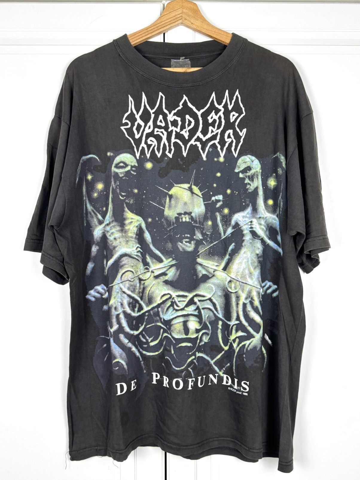 Vintage Vader De Profundis 1995 Official T-shirt Size US XL / EU 56 / 4 - 1 Thumbnail