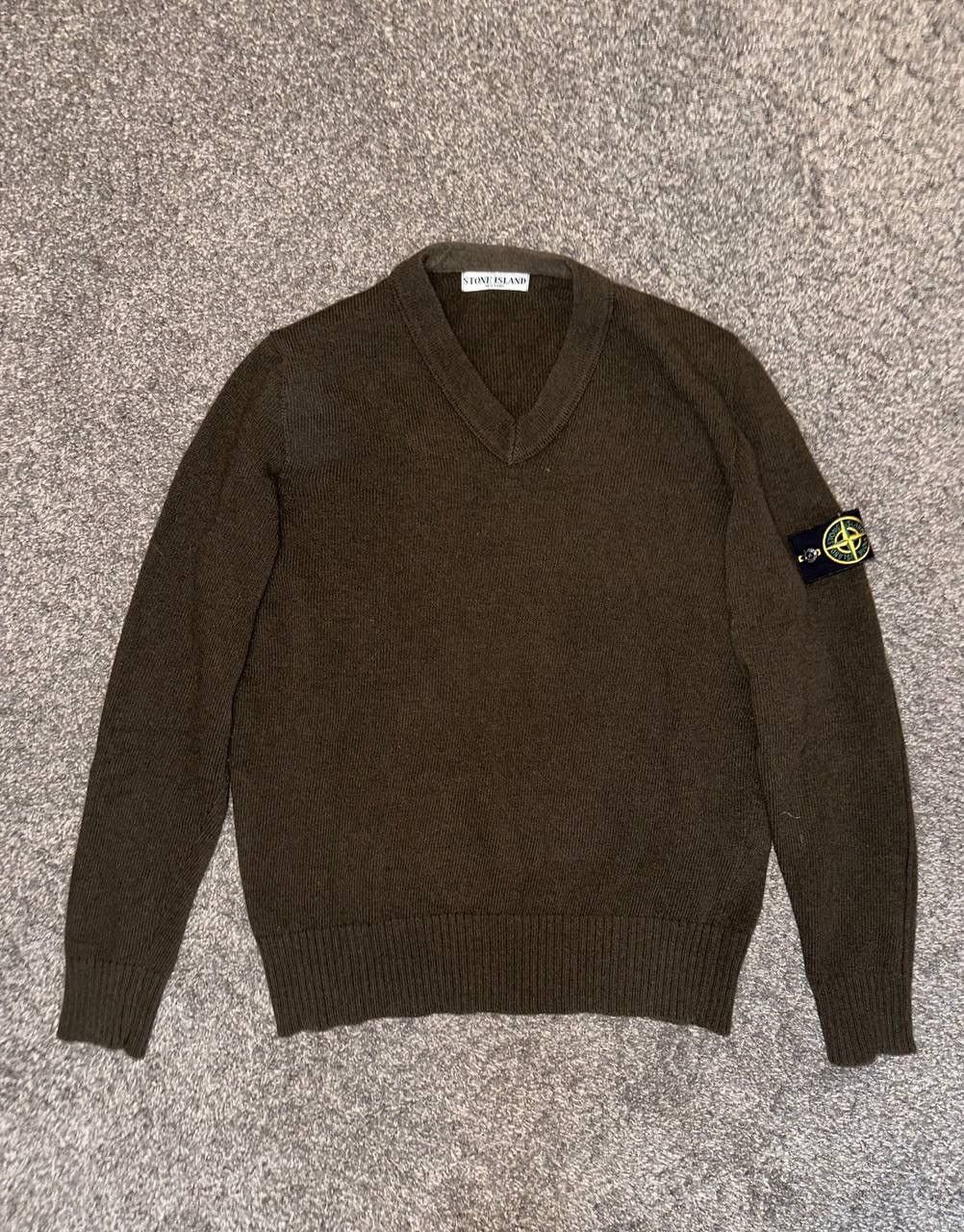 Image of Stone Island Vintage Sweater in Brown, Men's (Size XL)