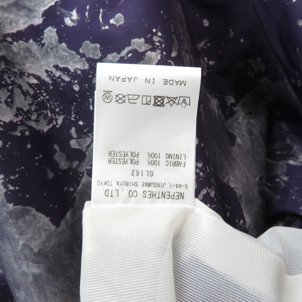 Needles Jacket Reflective Paint Pattern Polyester Purple Size US M / EU 48-50 / 2 - 4 Thumbnail