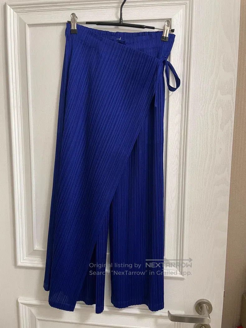 Issey Miyake Blue Trousers