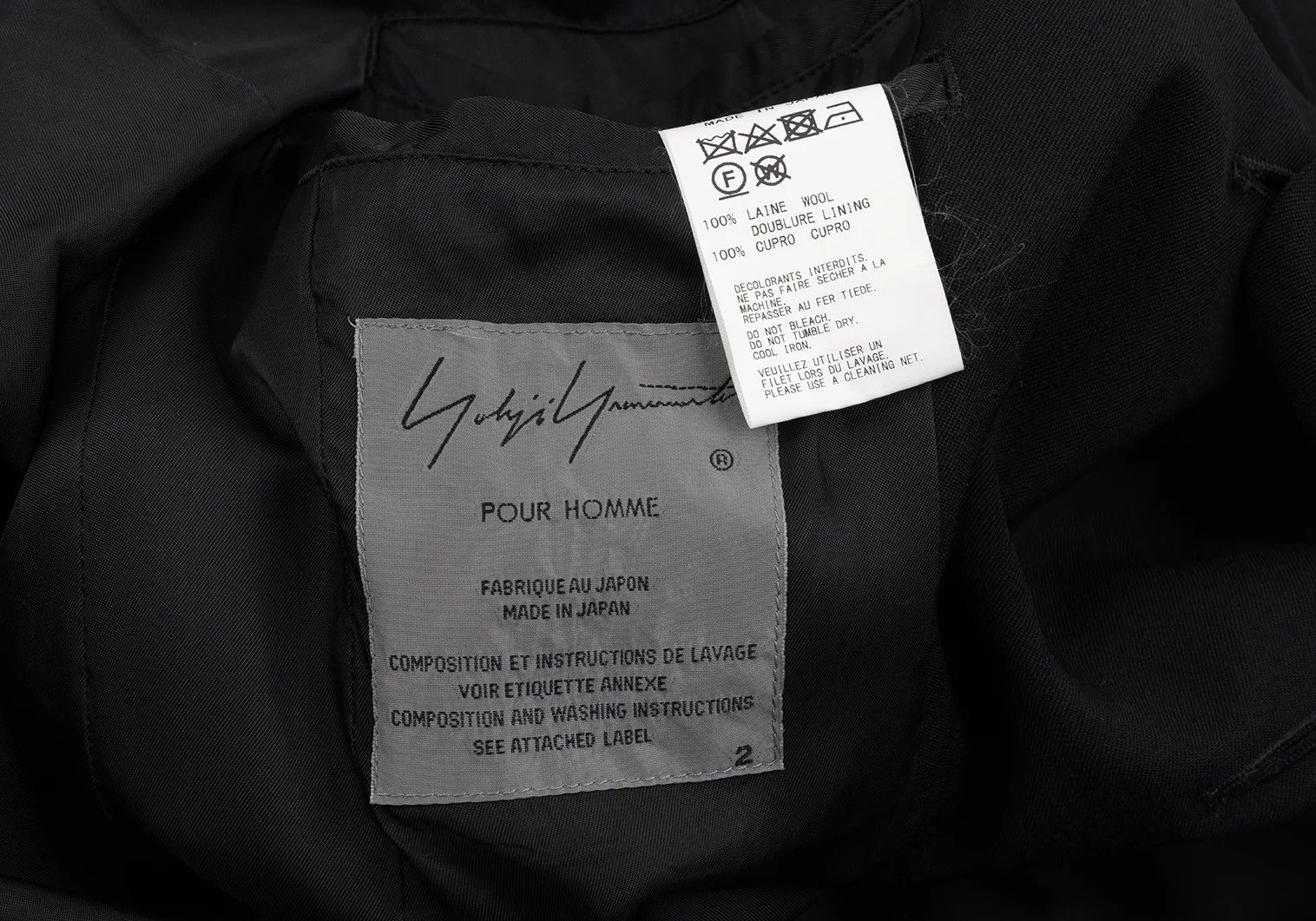Yohji Yamamoto Yohji Yamamoto Wool Gabardine Doctor Jacket Size US M / EU 48-50 / 2 - 19 Thumbnail