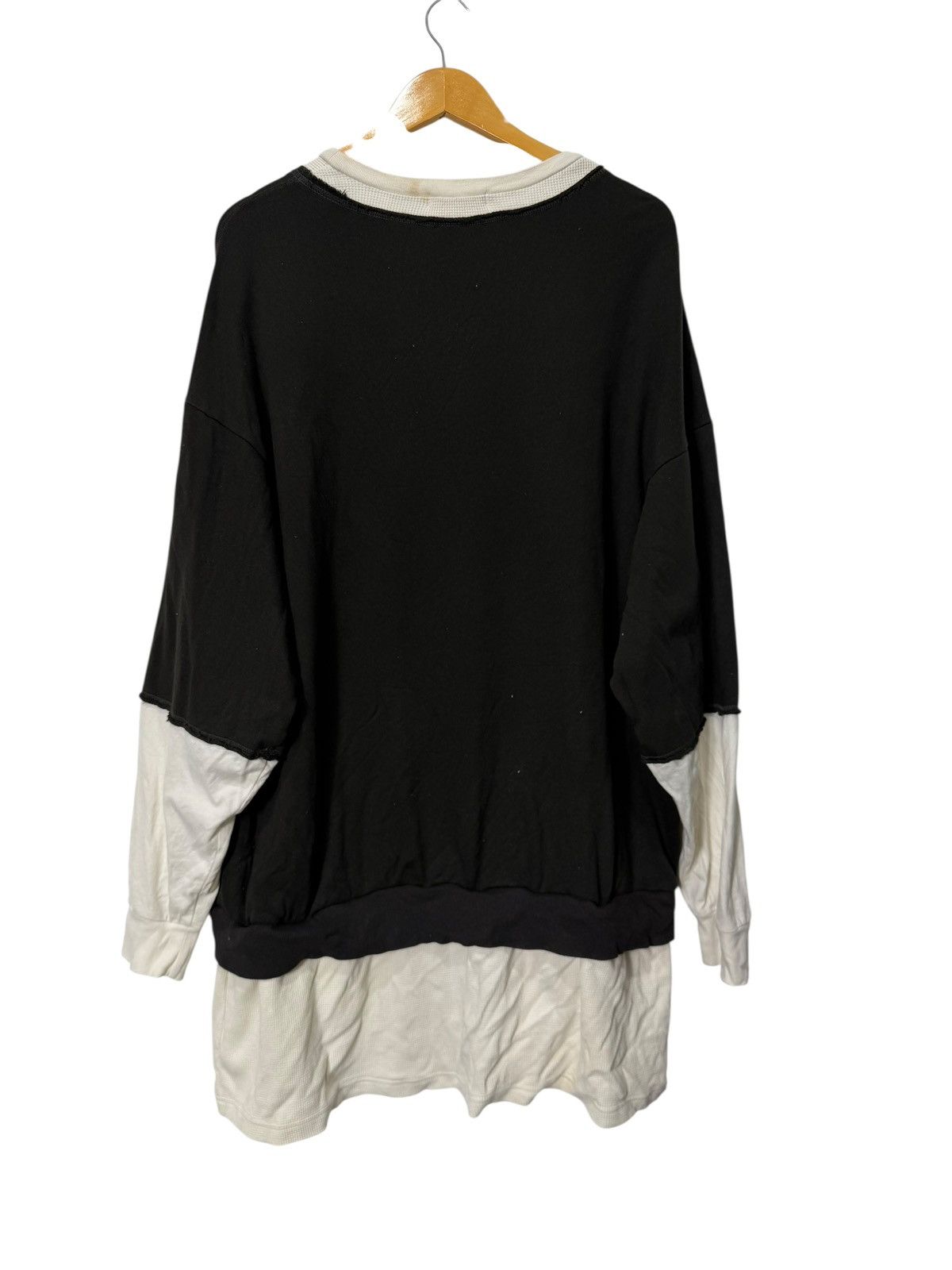 Undercover Undercover Double Layered Sweater 'Charcoal' Size ONE SIZE - 3 Thumbnail