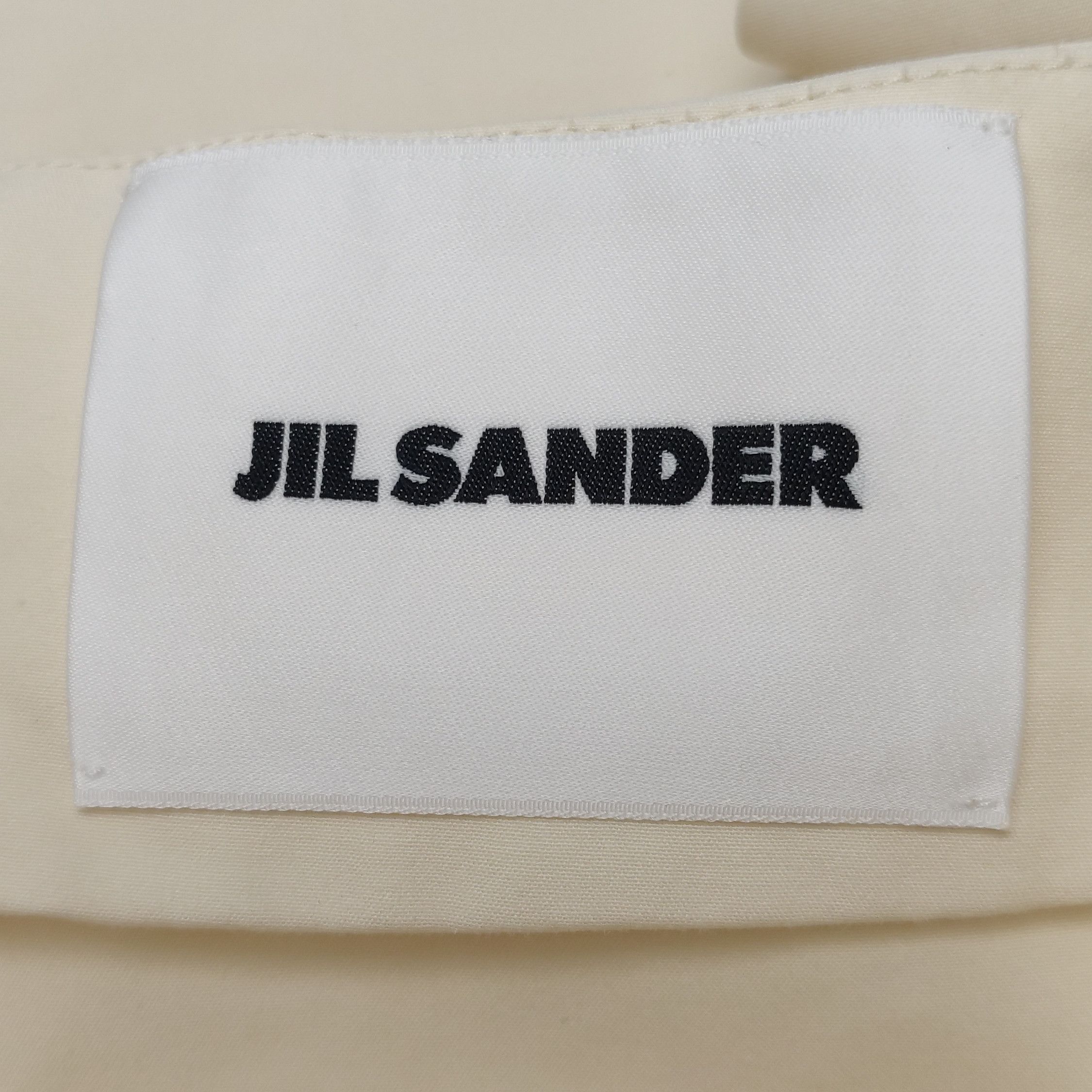 Jil Sander JIL SANDER JIL SANDER Cotton Solid Color Skirt Size 36 Size L / US 10 / IT 46 - 3 Thumbnail