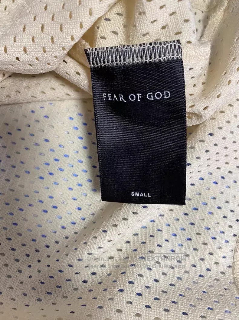 Fear of God Fear of God Off-white mesh short sleeves Size US M / EU 48-50 / 2 - 3 Thumbnail
