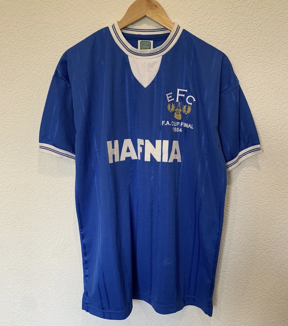 Other EVERTON VINTAGE 1984 80’s JERSEY SOCCER HAFNIA FOOTBALL Size US L / EU 52-54 / 3 - 1 Thumbnail