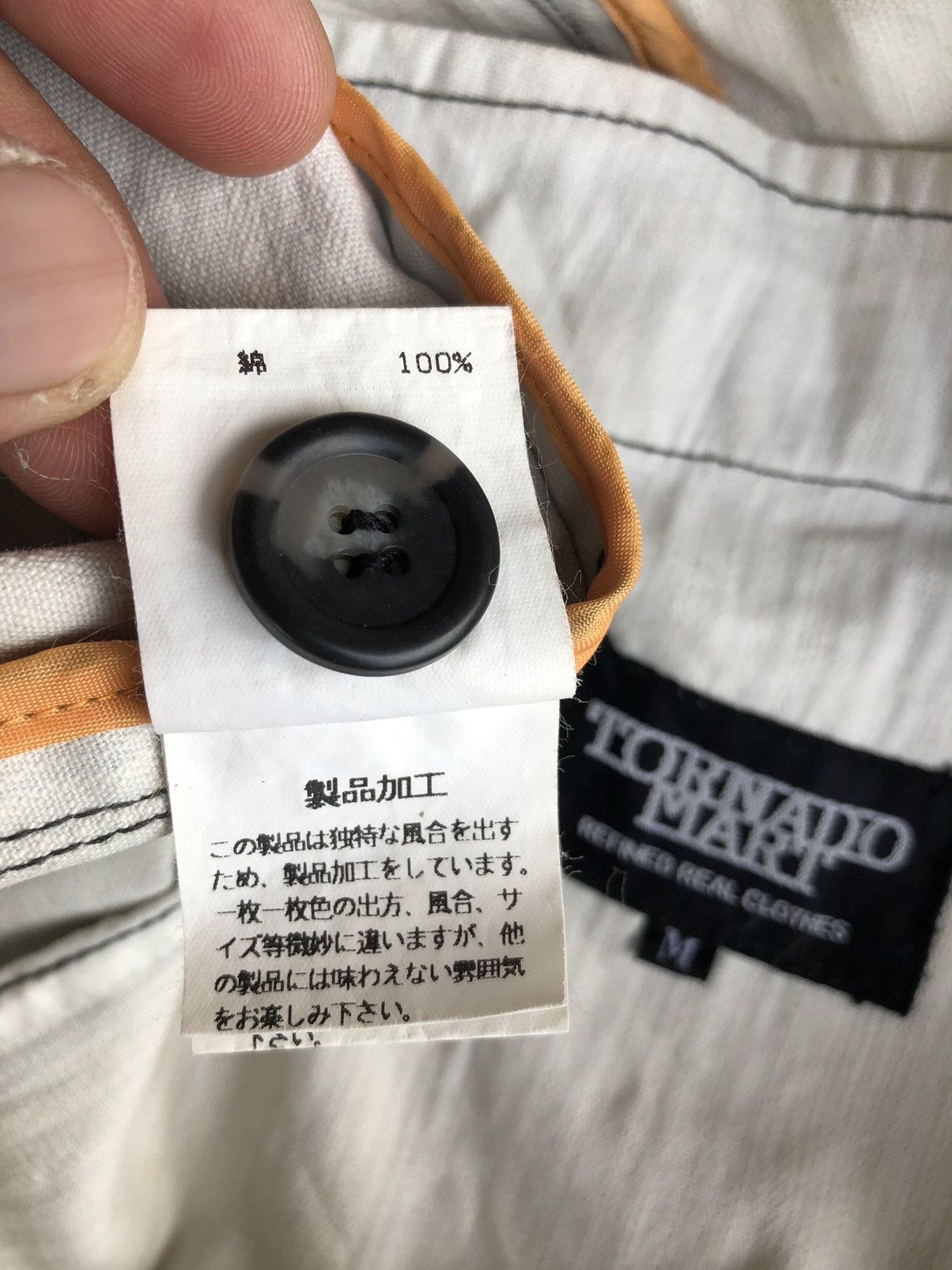 Japanese Brand × Tornado Mart Vintage Tornado Mart Japanese Punk Style Denim Jacket Size US M / EU 48-50 / 2 - 11 Thumbnail