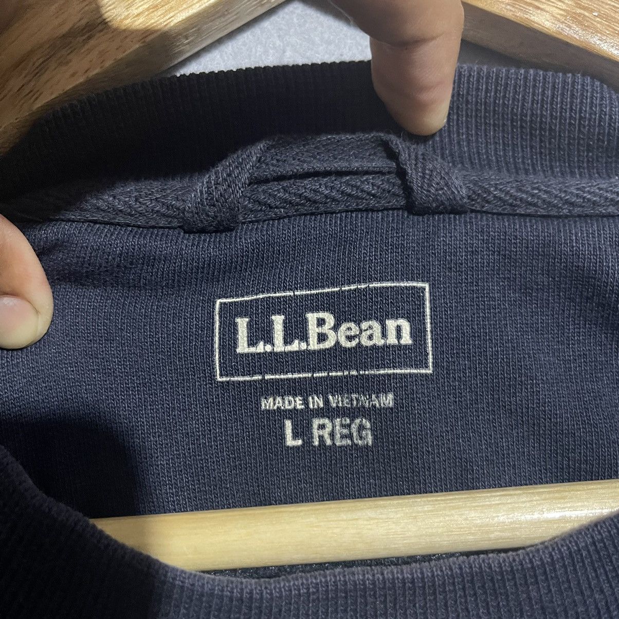 L.L. Bean Vintage L.L. Bean Navy Logo Sweatshirt Size US L / EU 52-54 / 3 - 6 Thumbnail