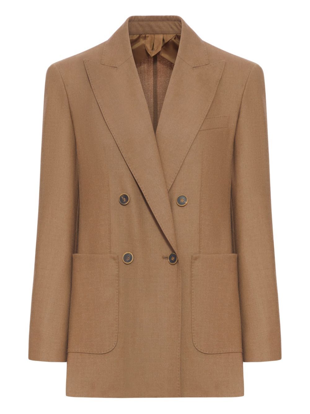 Max Mara DOUBLE-BREASTED CASHMERE JACKET Size XS / US 0-2 / IT 36-38 - 1 Thumbnail