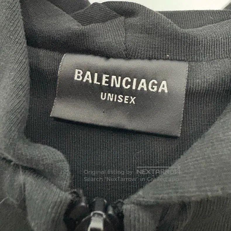 Balenciaga Balenciaga 24SS Distressed Hooded Jacket. Size US L / EU 52-54 / 3 - 3 Thumbnail