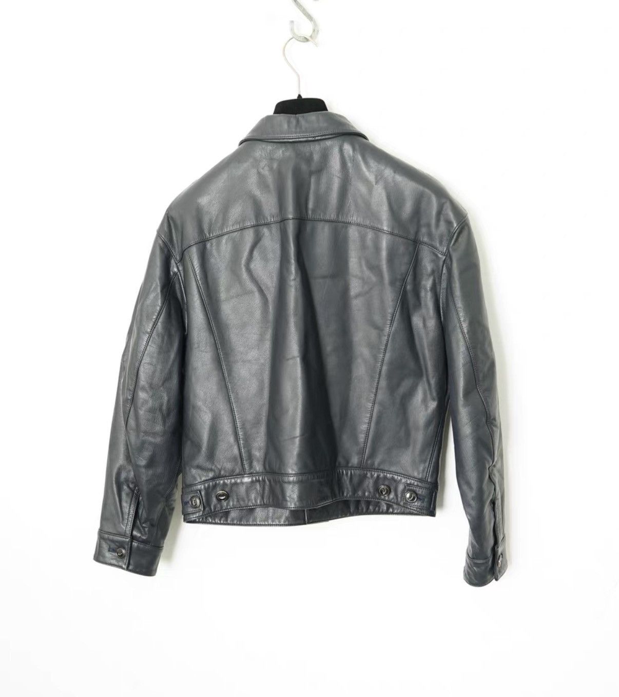 Yohji Yamamoto Yohji Yamamoto Y's Padded Leather Jacket Size US S / EU 44-46 / 1 - 5 Thumbnail