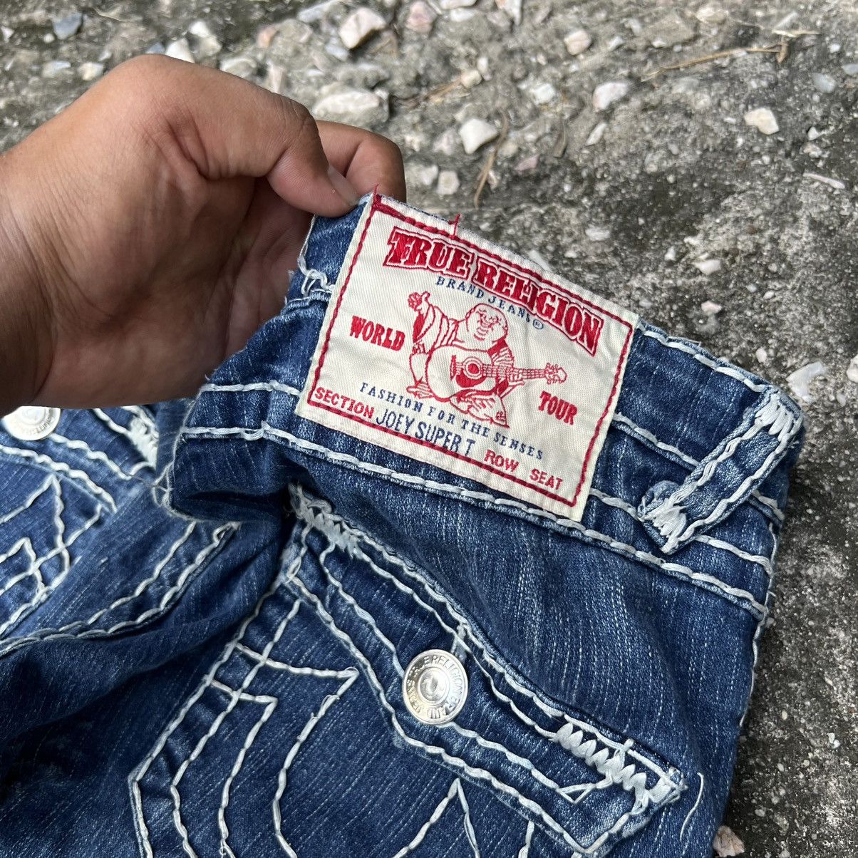 True Religion “TRUE RELIGION” SUPER T JEANS Size 32" / US 10 / IT 46 - 17 Thumbnail