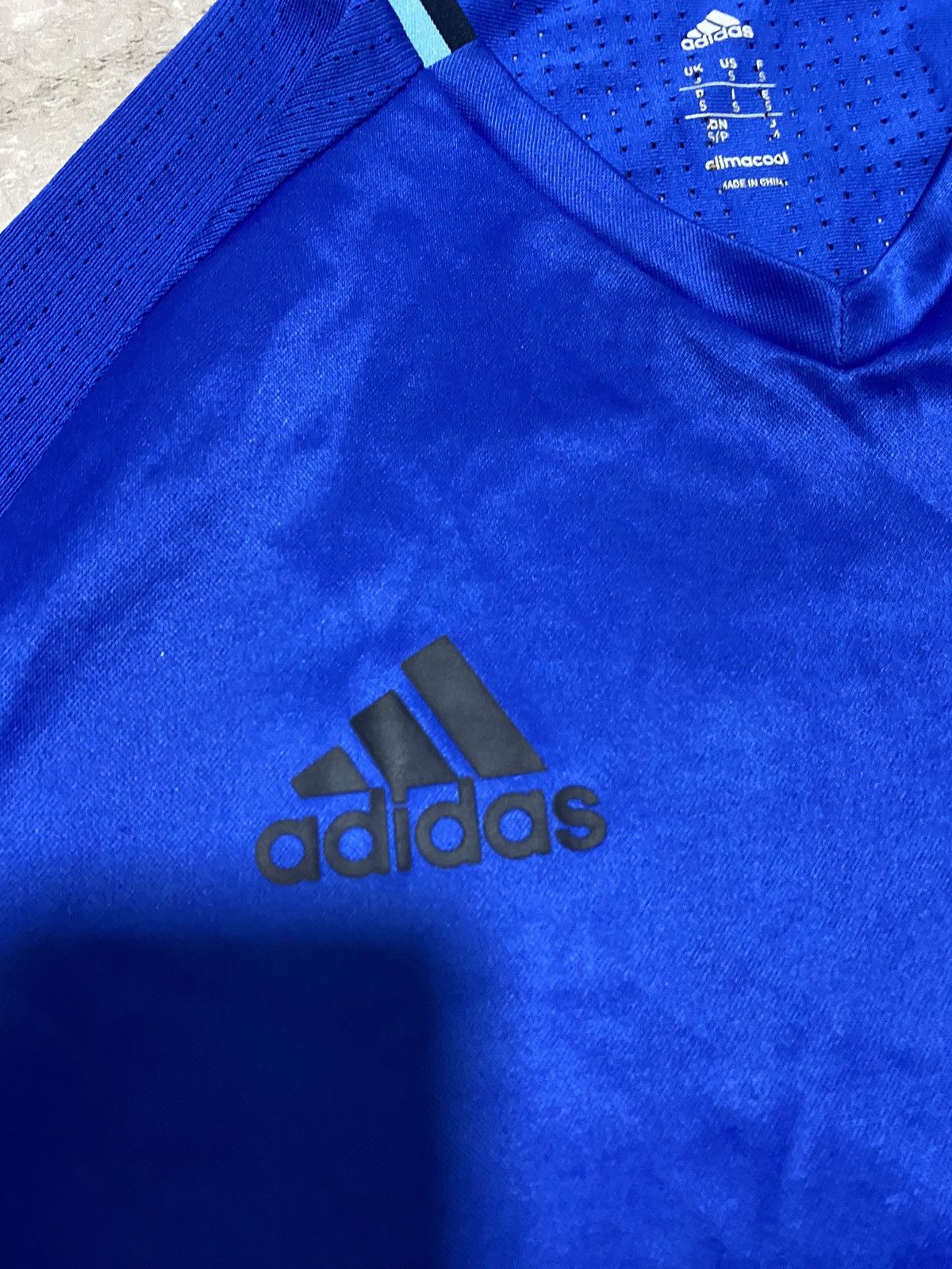 Adidas 2015 Adidas FC Basel Team Training Soccer Football Jersey Size US S / EU 44-46 / 1 - 6 Thumbnail