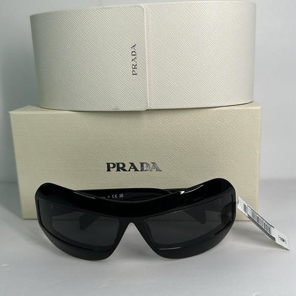 Prada New Authentic Prada Runway SPR30Y-1AB-5S0 120 3N Sunglasses- Size ONE SIZE - 2 Thumbnail