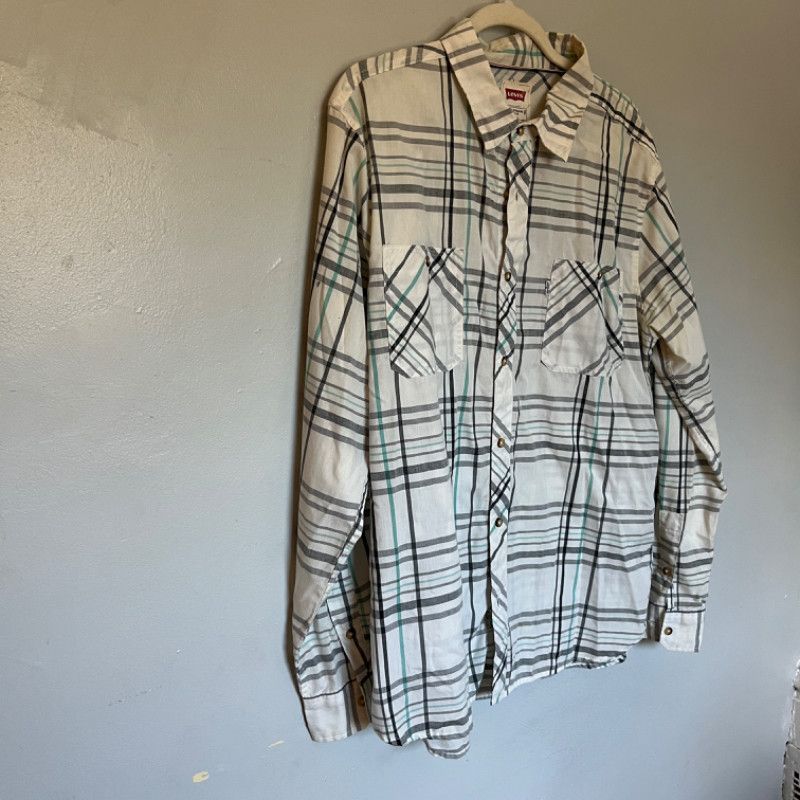 Levi's Mens Levi's Plaid Shirt XL Size US S / EU 44-46 / 1 - 1 Thumbnail