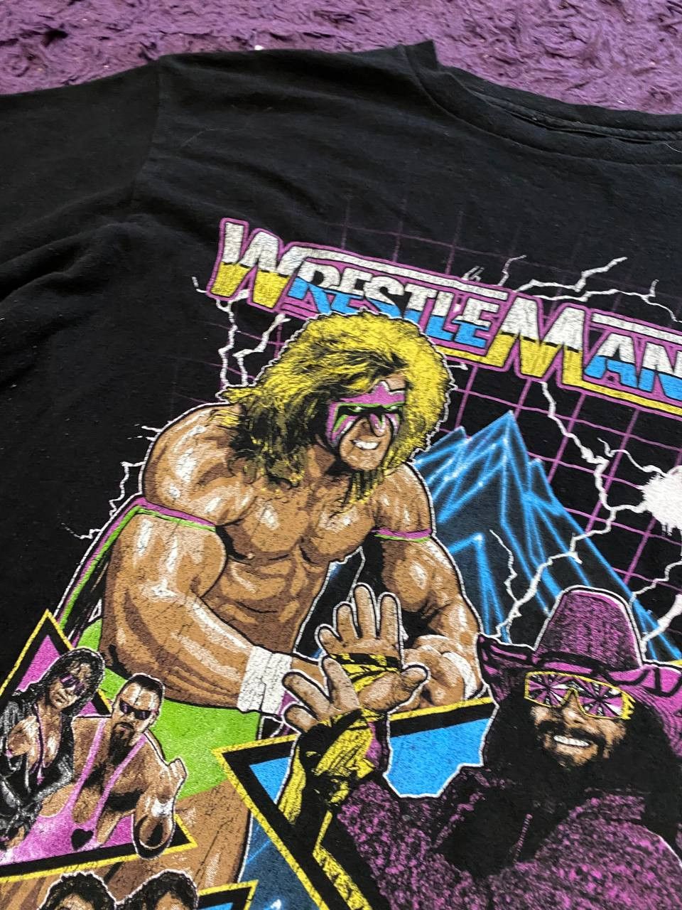 WWE Vintage WWE Big Y2K Print Short Sleeve T-Shirt Size M Size US M / EU 48-50 / 2 - 7 Thumbnail