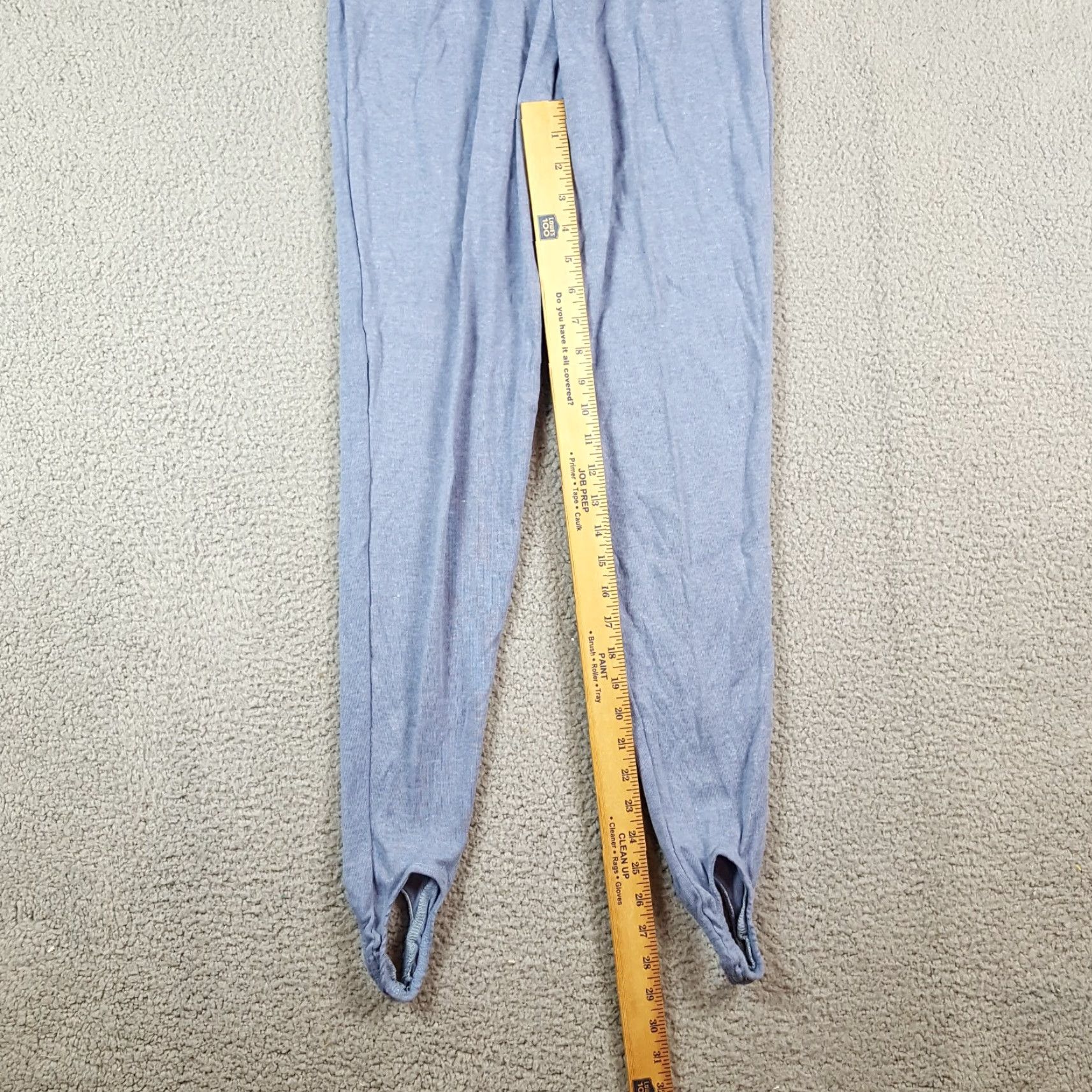 Vintage Vintage Peter Popovitch Women's Leggings Size Medium Blue 80s 90s Athletic Casual Yoga Gym Outdoor Size 32" / US 10 / IT 46 - 8 Thumbnail