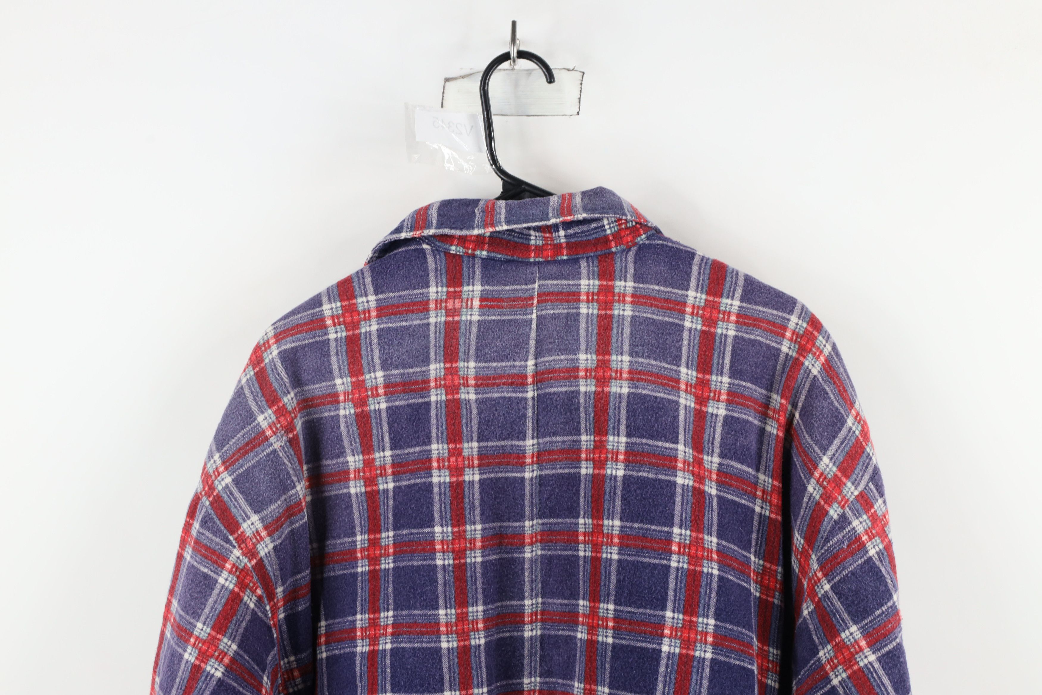 Vintage Vintage 90s Streetwear Flannel Shirt Jacket Jac Shirt Size US XL / EU 56 / 4 - 14 Thumbnail