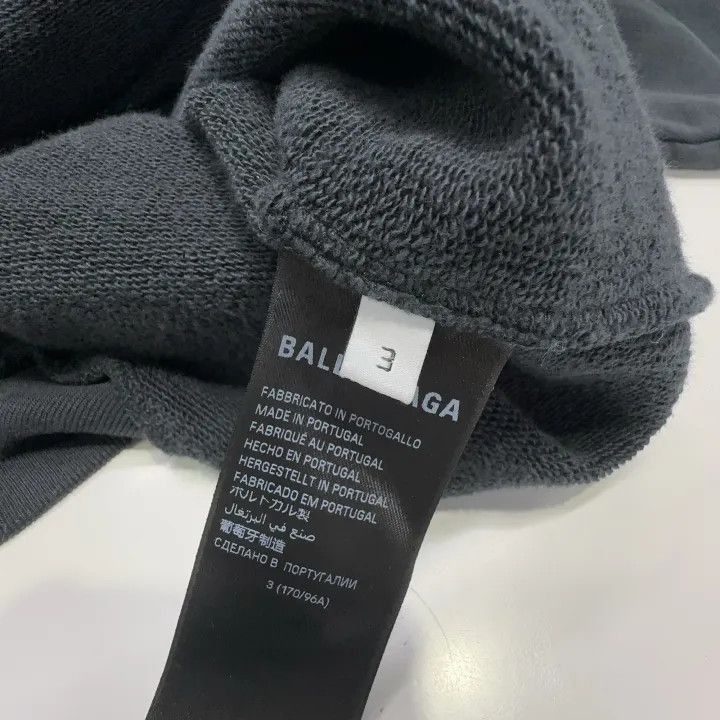 Balenciaga Balenciaga Eiffel Tower Graphic Hoodie 0079-2507 Size US M / EU 48-50 / 2 - 1 Thumbnail