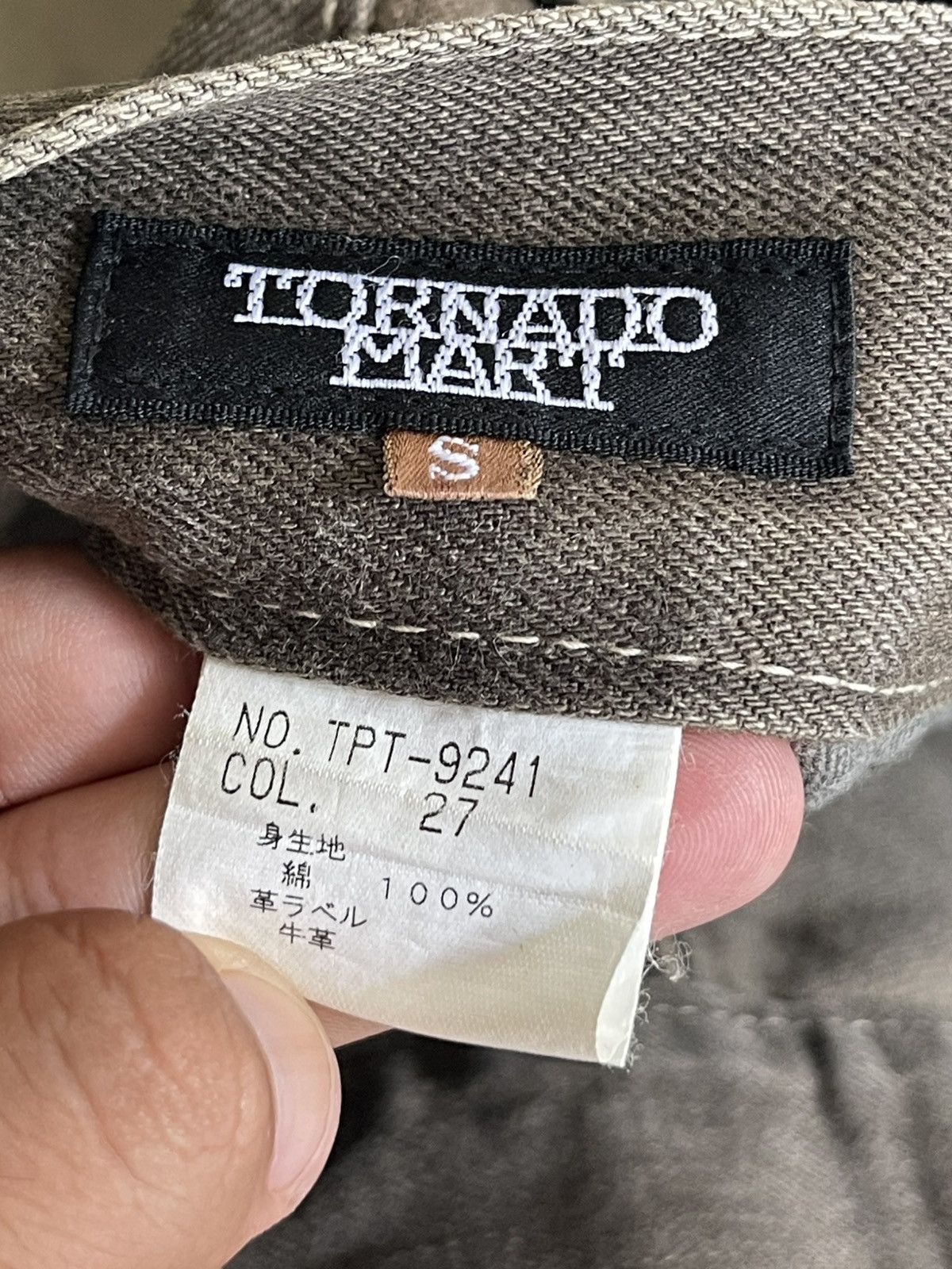 Tornado Mart Tornado Mart Rusty Mud Flared Jeans Distressed I6W9 Type Shi Size US 31 - 13 Thumbnail