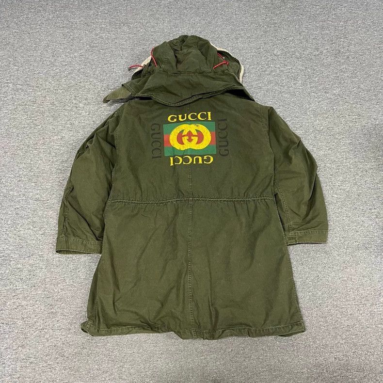 Gucci Gucci Back Logo M69 Parka-2507 Size US M / EU 48-50 / 2 - 1 Thumbnail