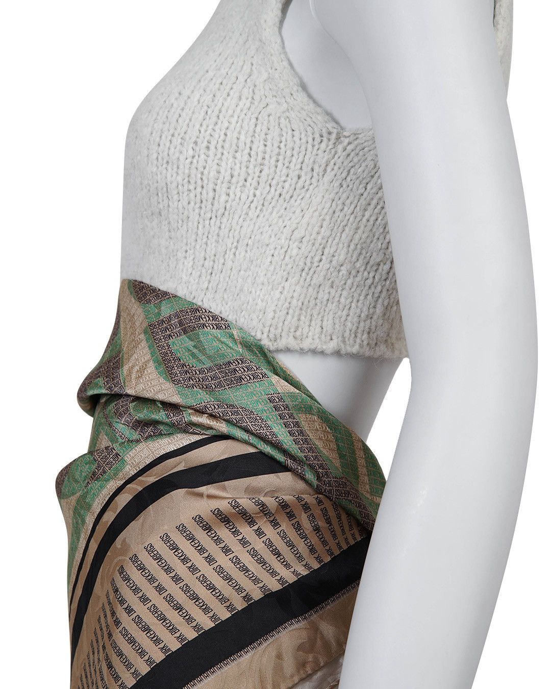 Dirk Bikkembergs Dirk Bikkembergs F/W2003 Turtle Neck Sleeveless Top Size M / US 6-8 / IT 42-44 - 6 Thumbnail