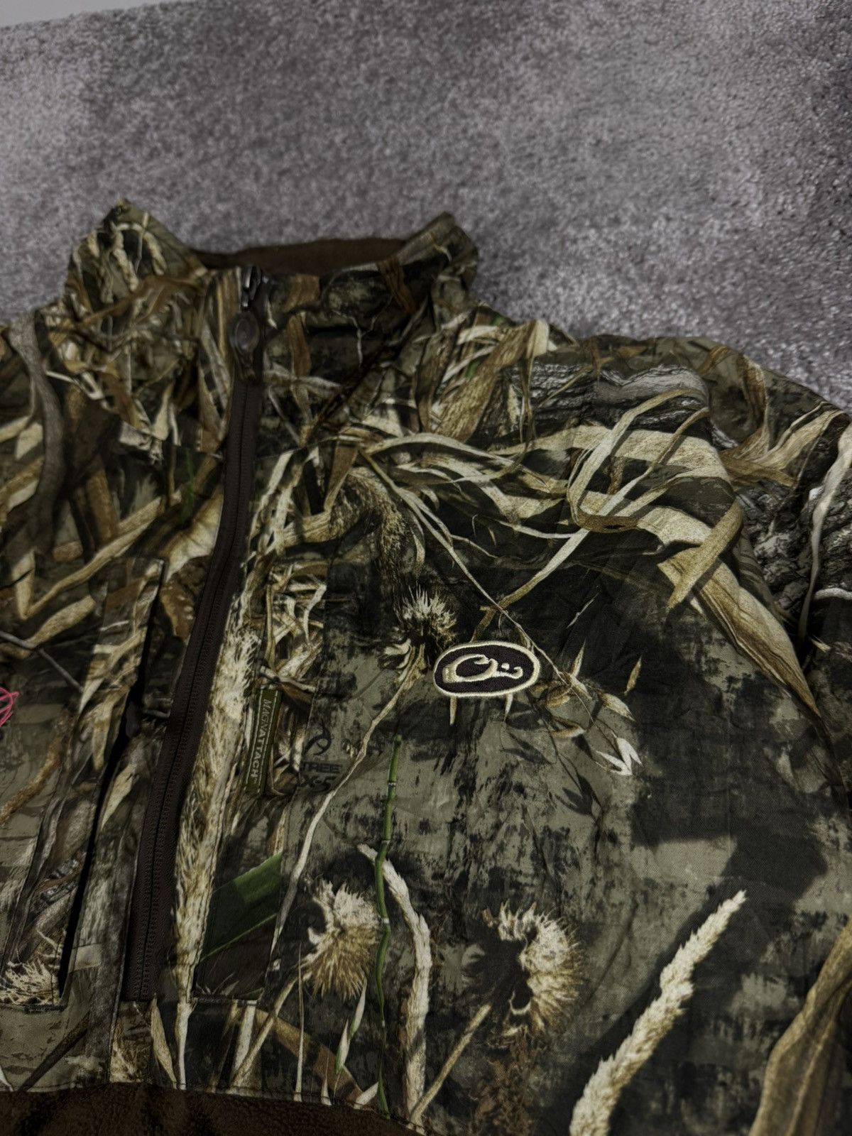 Drake Drake hunting fishing camo polar fleece jacket Size US L / EU 52-54 / 3 - 3 Thumbnail